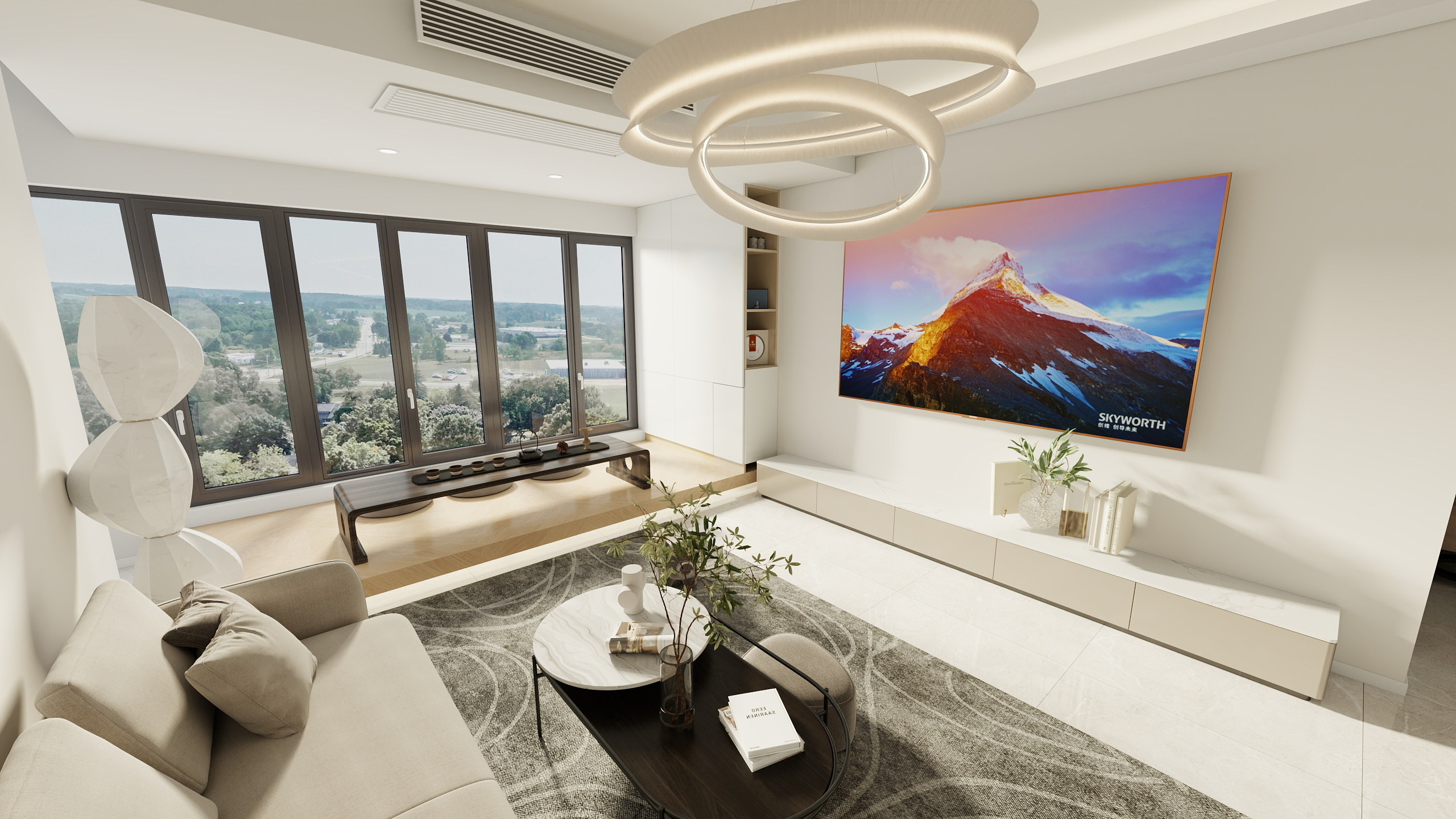 小米大米饭-110平三室两厅-装修设计方案