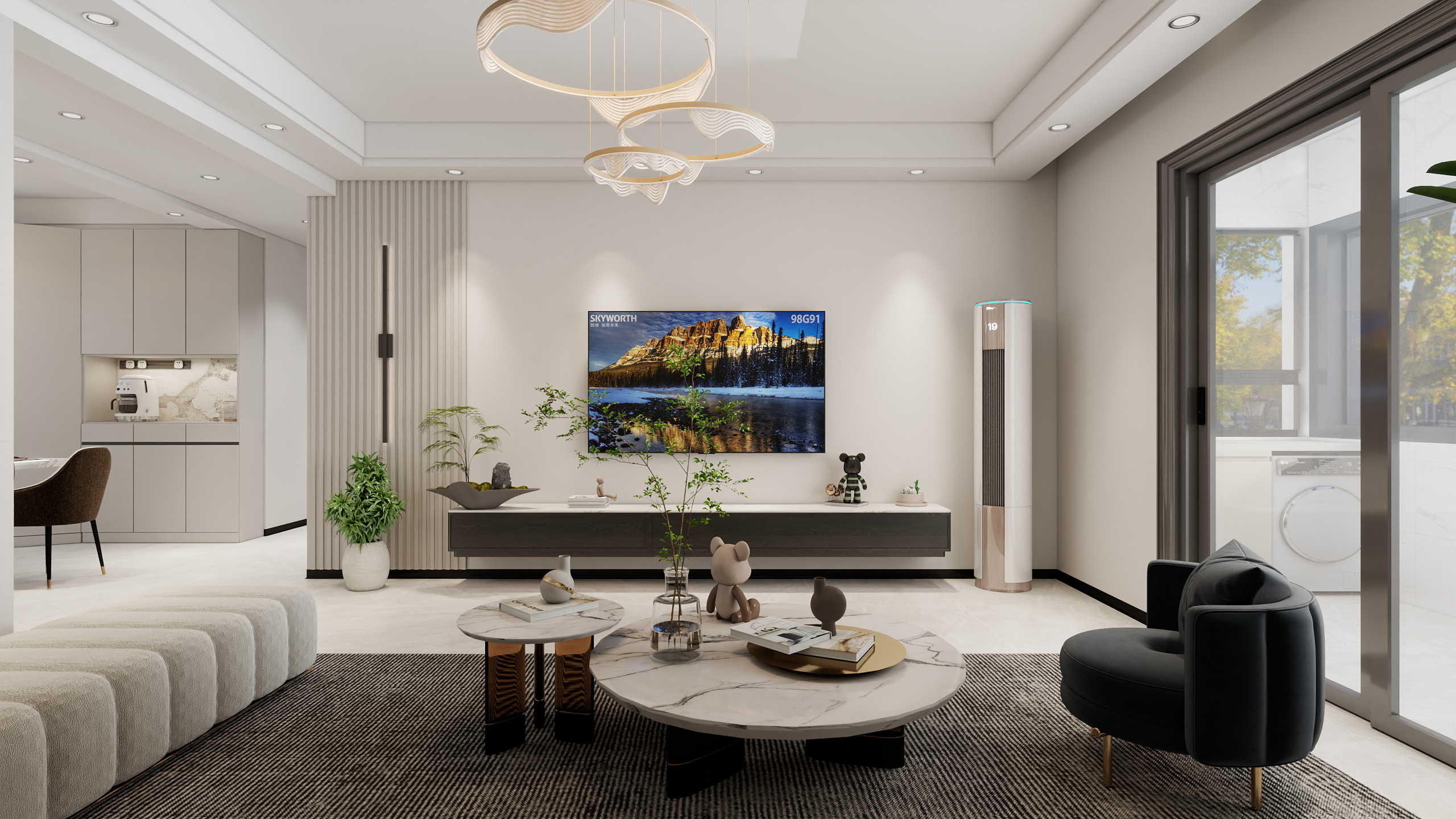 张皓宇-现代简约139㎡4室-装修设计方案