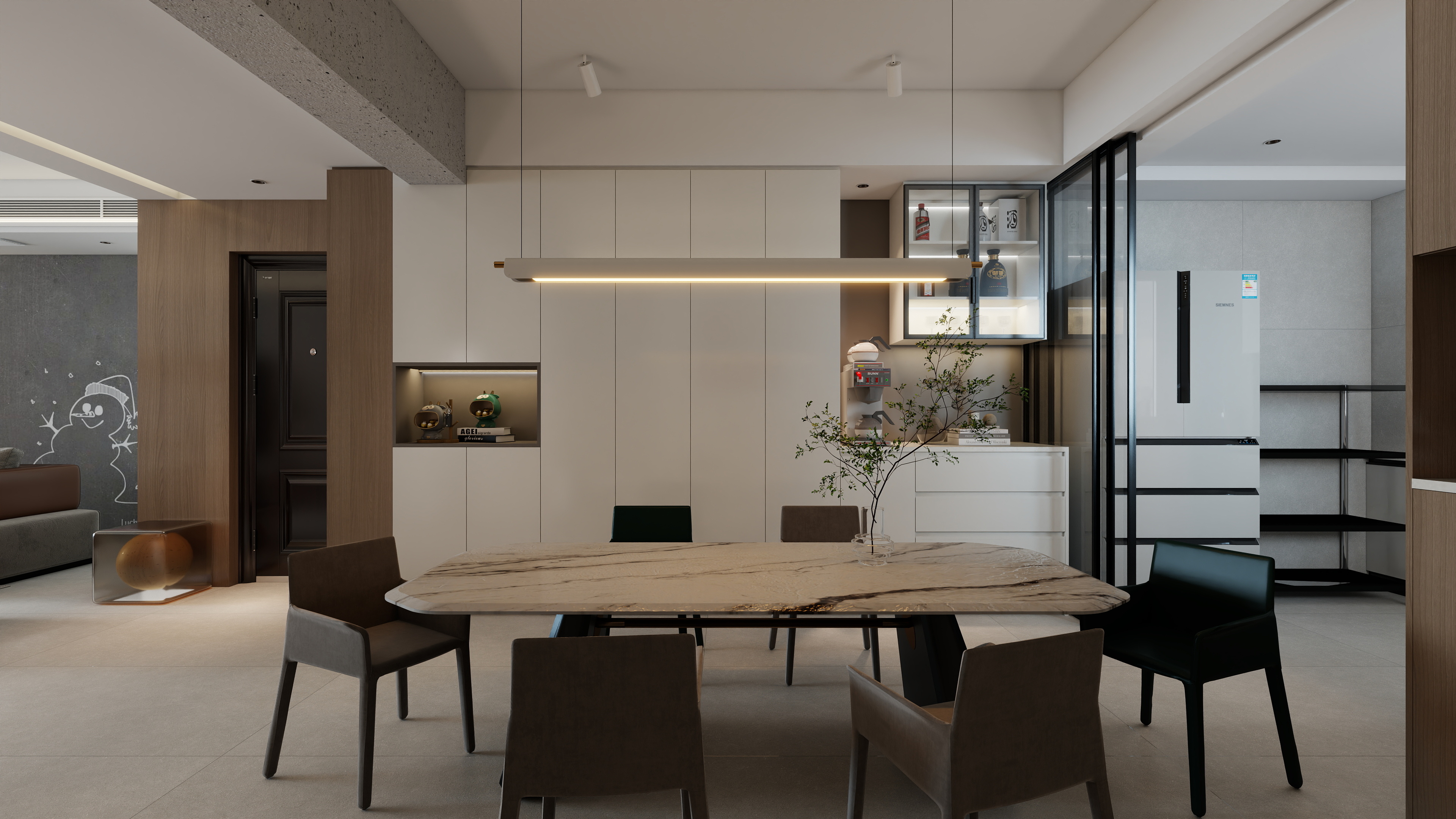 一木设计宇哥-140㎡3室-装修设计方案