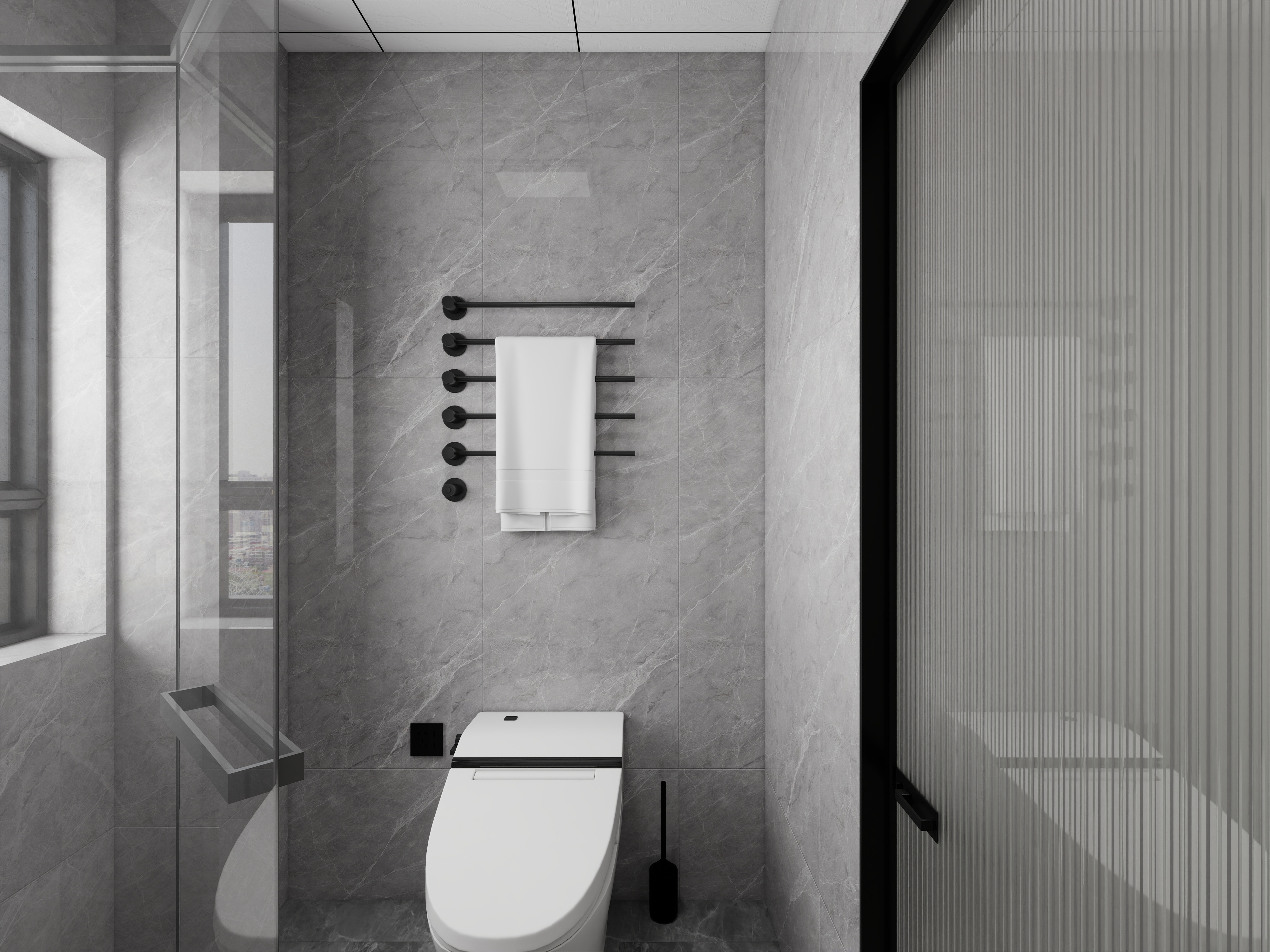 艺雅丽-160平后现代 一层卫生间2装修效果图第2张