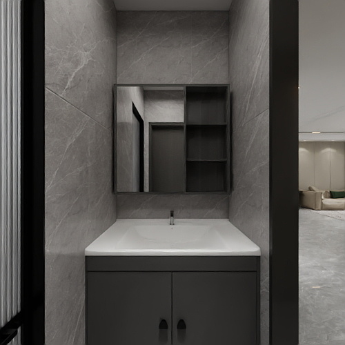 艺雅丽-160平后现代 一层卫生间装修效果图第4张