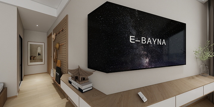 疯狂渲染-陆姐宾馆-装修设计方案