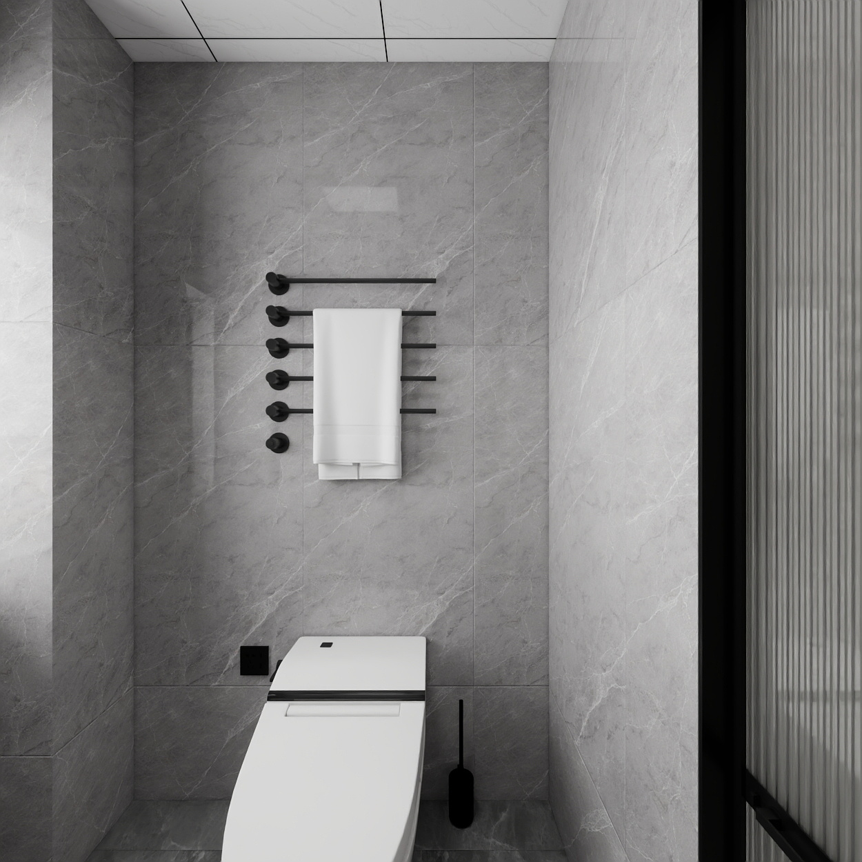 艺雅丽-160平后现代 一层卫生间2装修效果图第3张