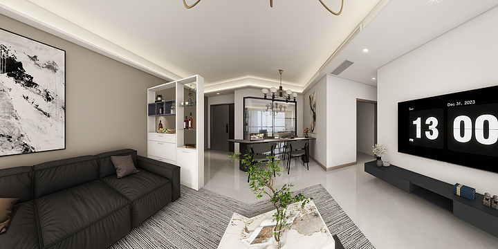 磐石设计AAA-柏洗小区-装修设计方案