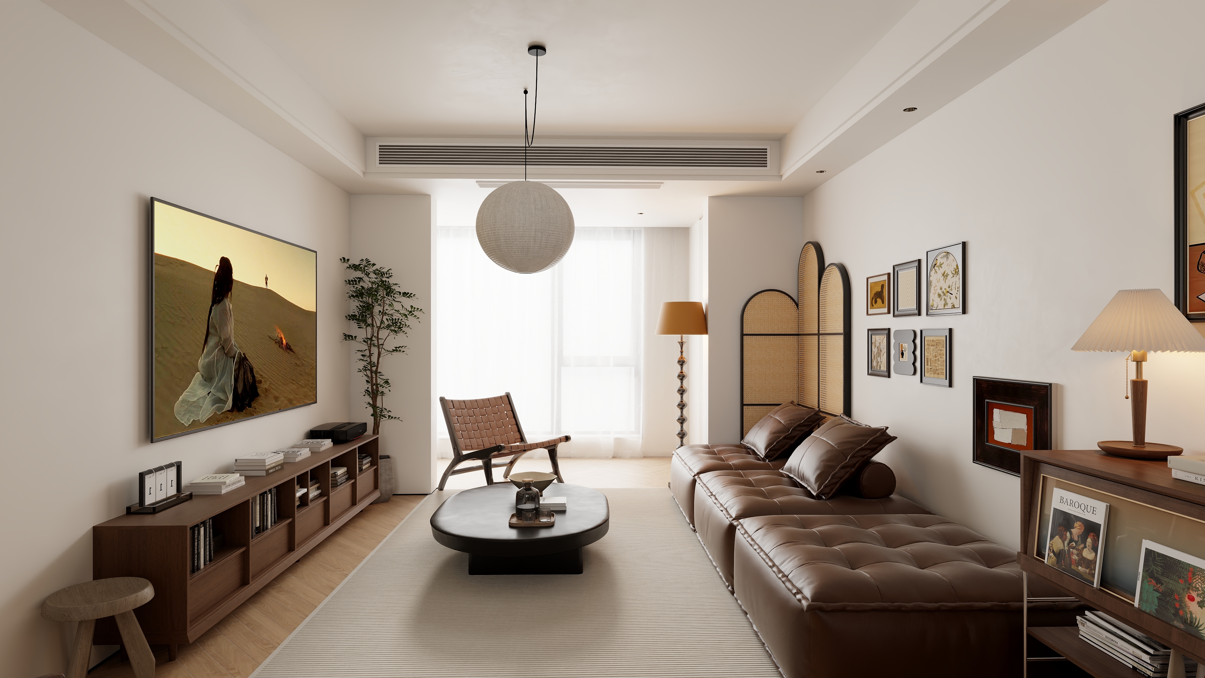 设计师Baymax-现代中古--装修设计方案