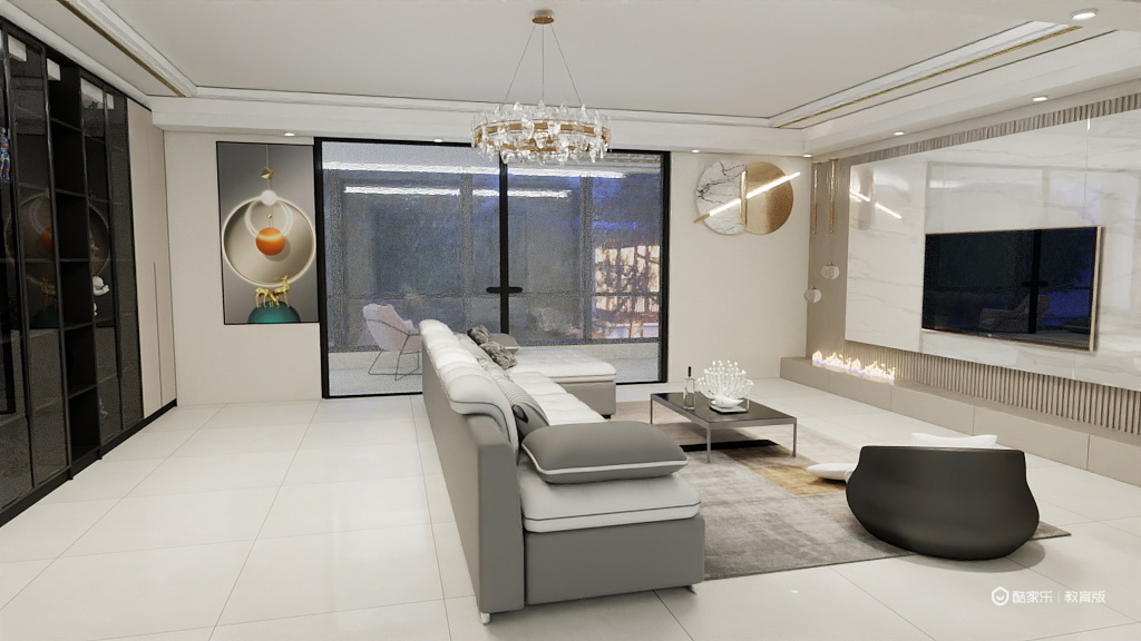 张瑞婷kCtB-建业春天里161㎡3室装修效果图