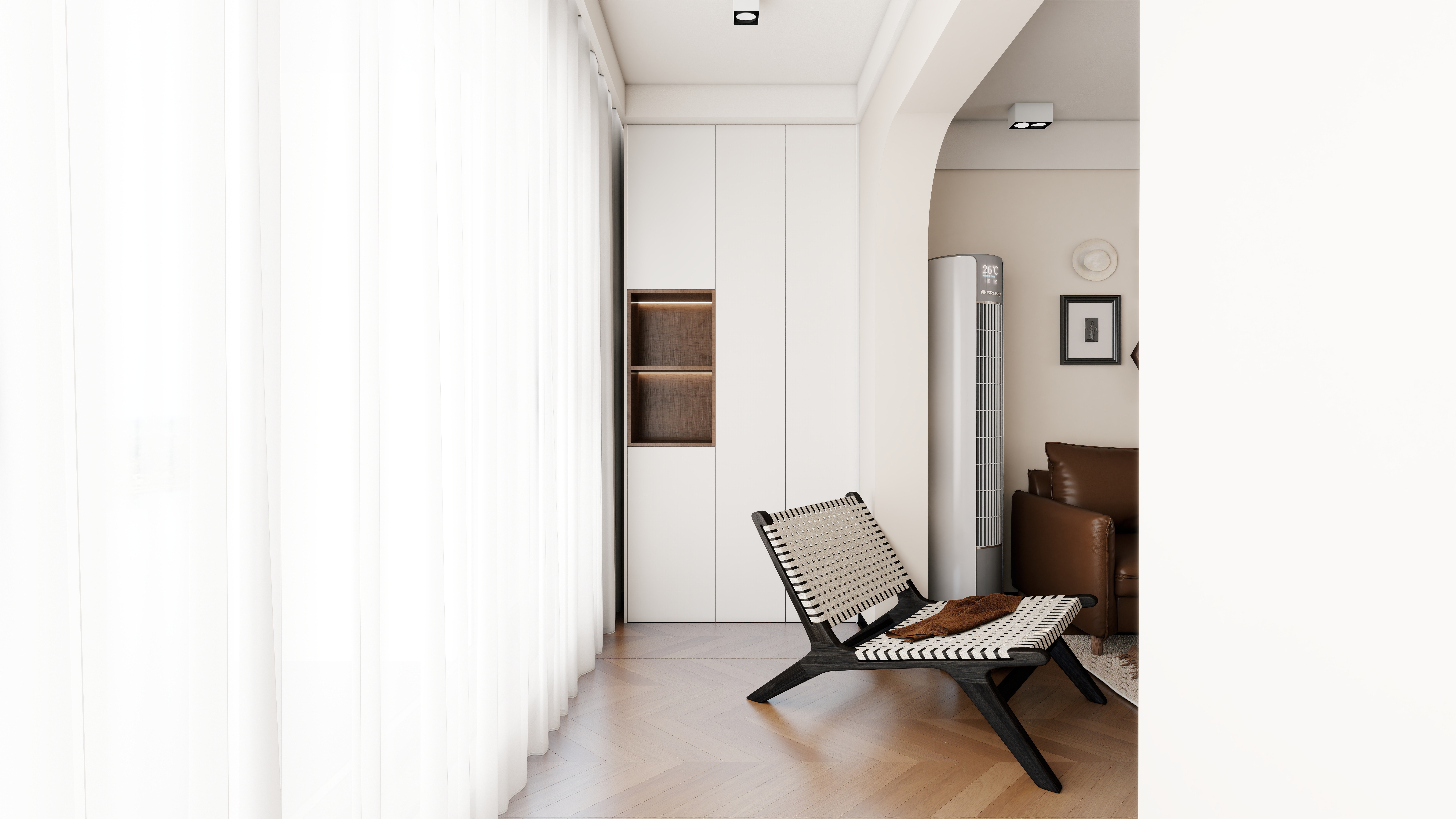 尚居阁设计事务所-奶油中古风-装修设计方案