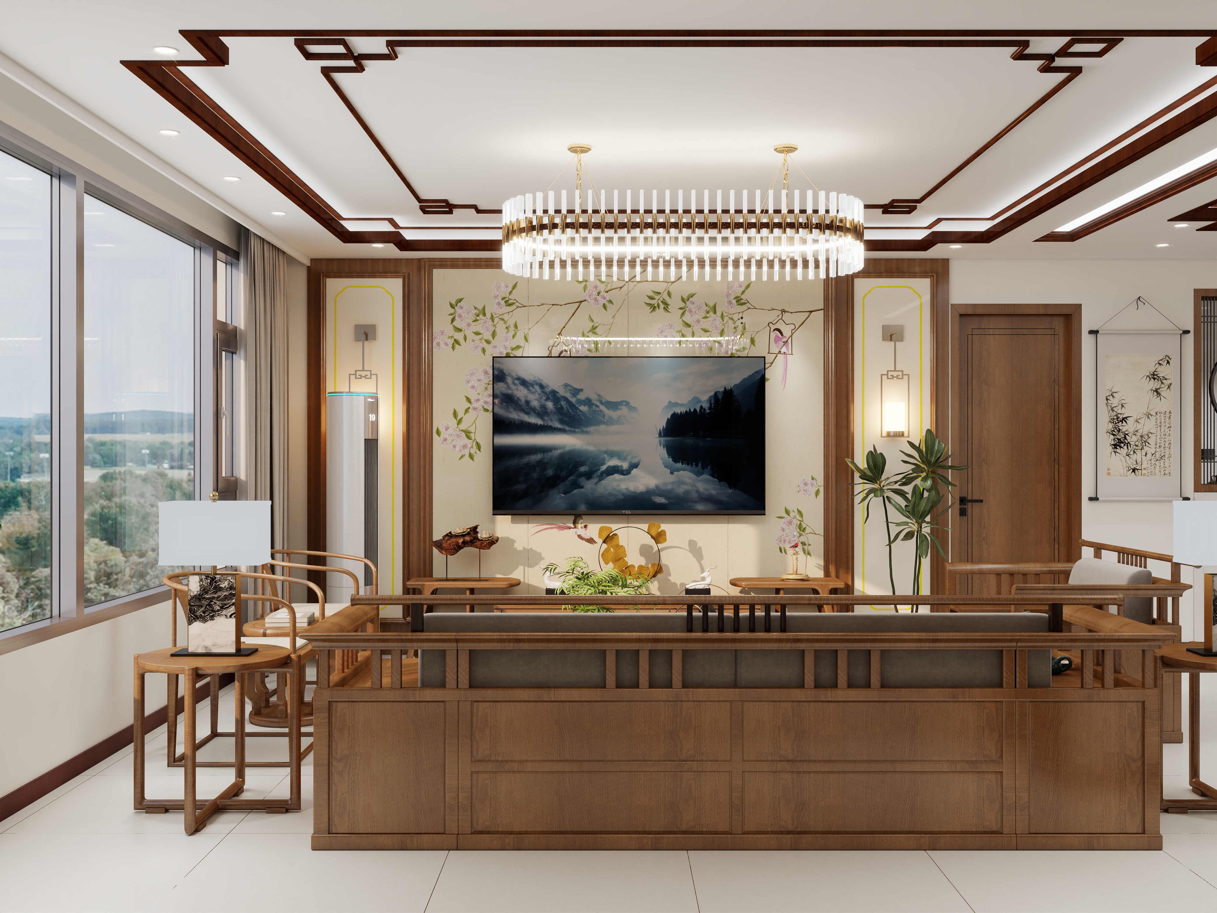 奔奔装饰设计-龙樾台124㎡-装修设计方案