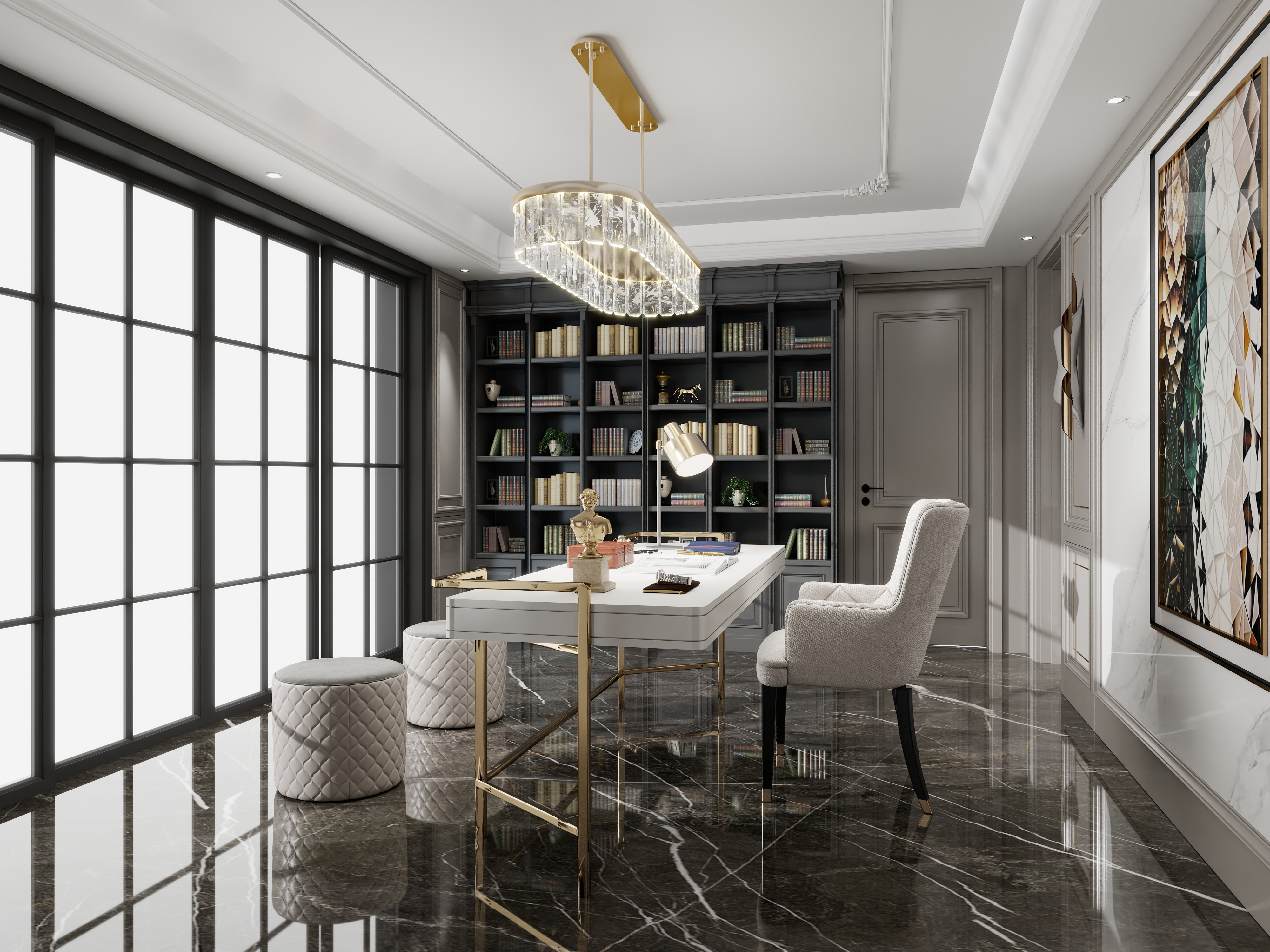 冬月DESIGN-观承别墅140户型-副本-副本-装修设计方案