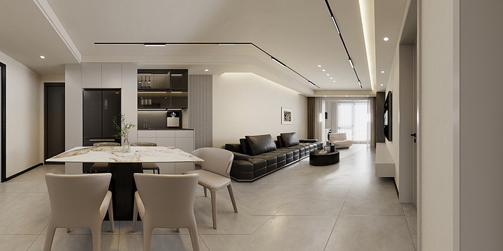 燕之居-春江明月-装修设计方案