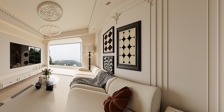 设计师Baymax-法式奶油-装修设计方案