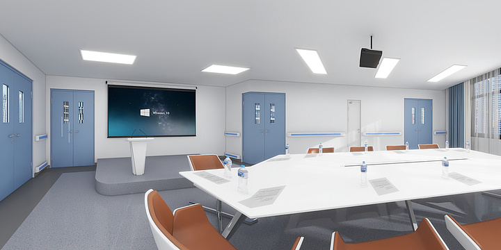 旧巷li-医院培训室会议室-装修设计方案