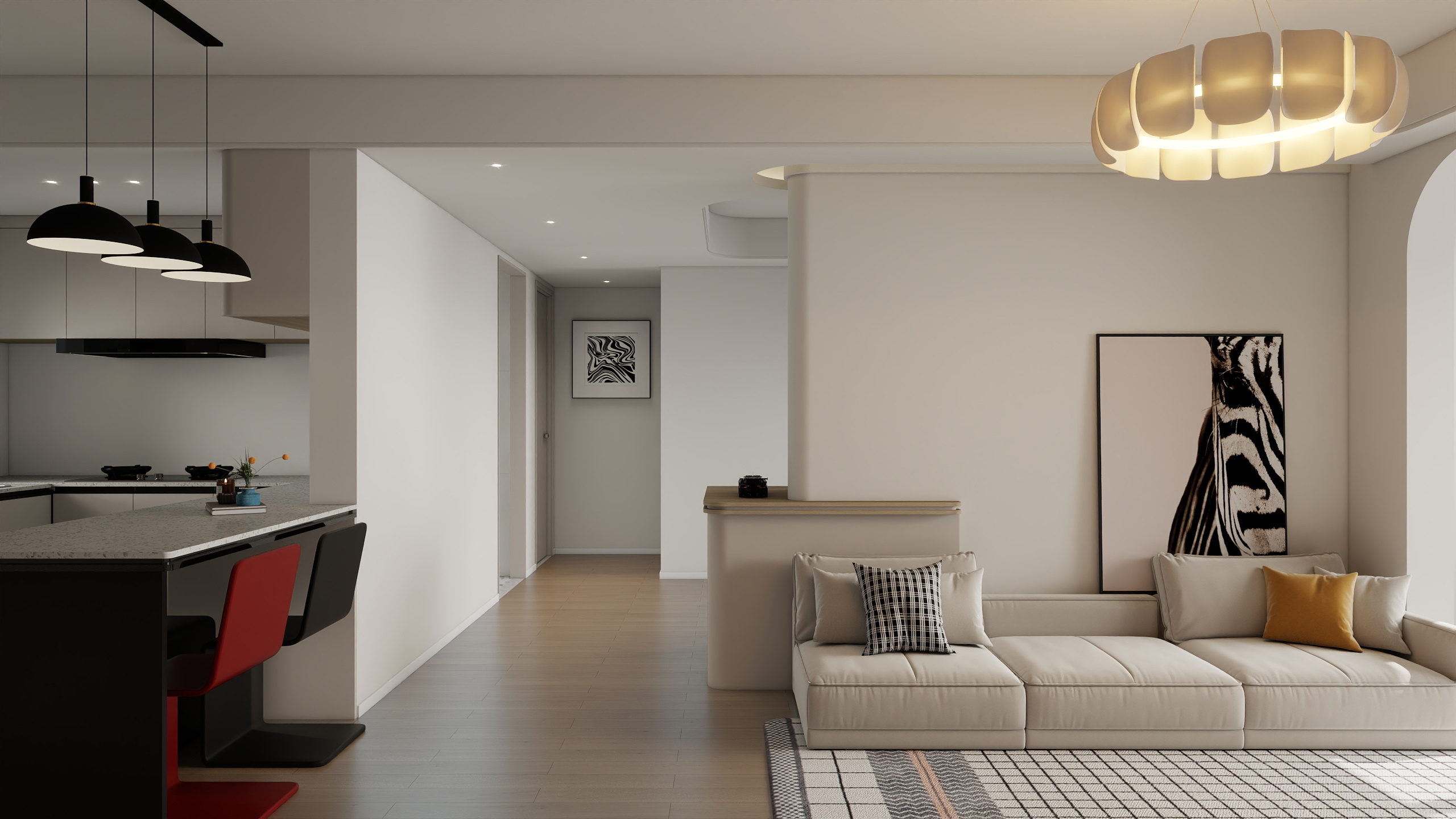 余有杰-观山隐秀105装修效果图