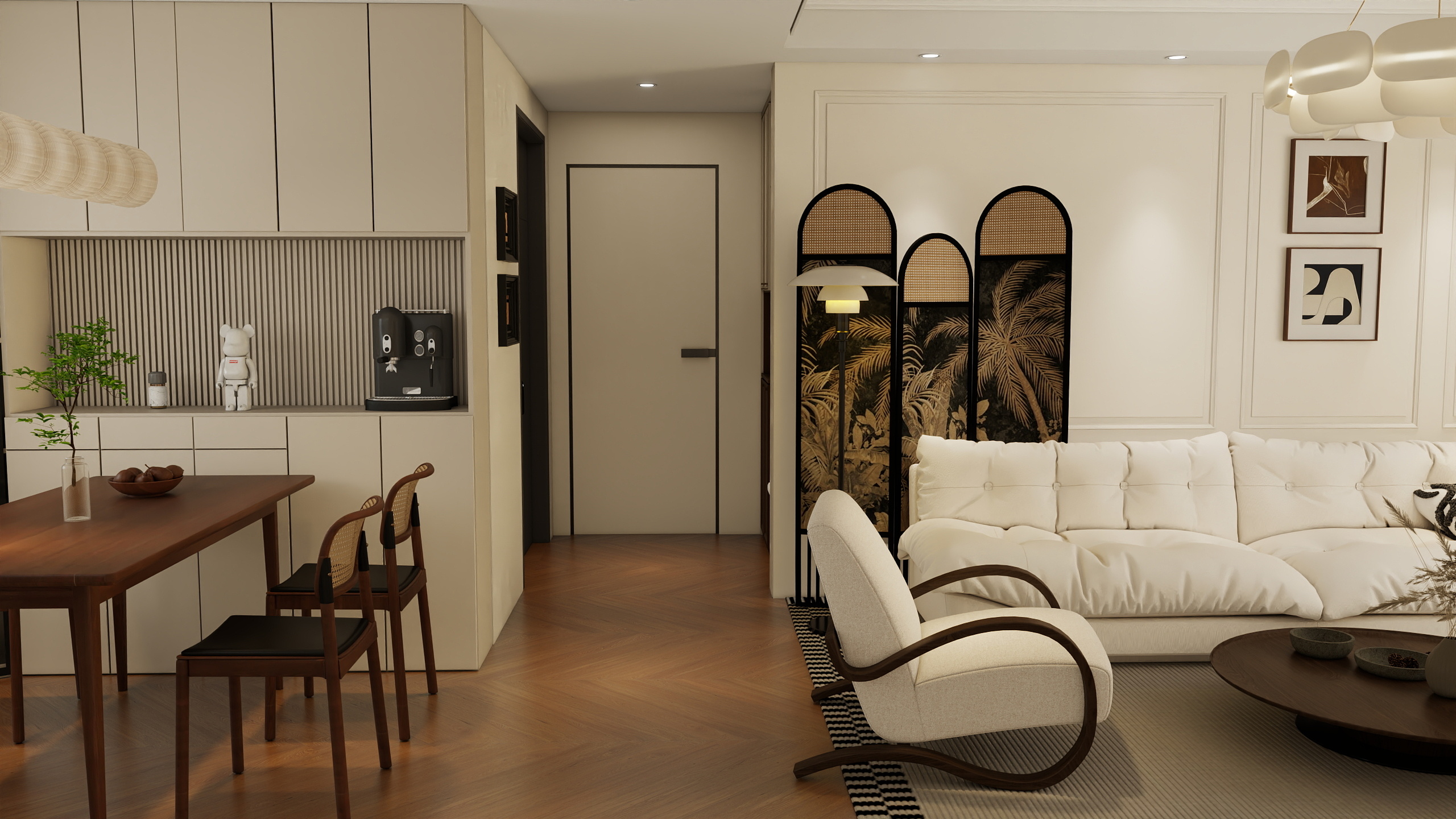 xin航-龙城首府145平法式中古风-装修设计方案