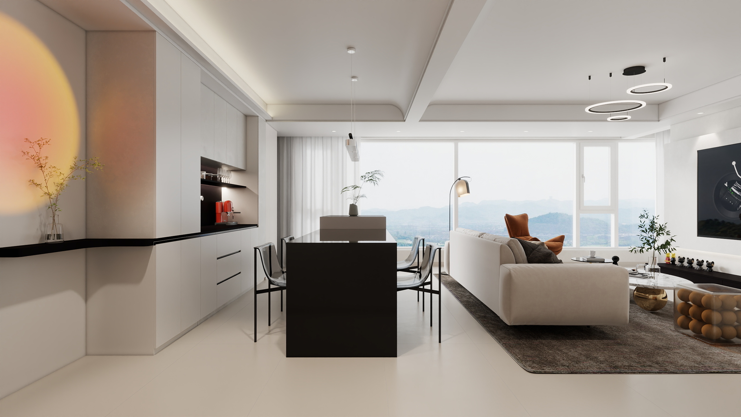 宁夏银川室内设计师赵倩-雅兰苑131平米-装修设计方案