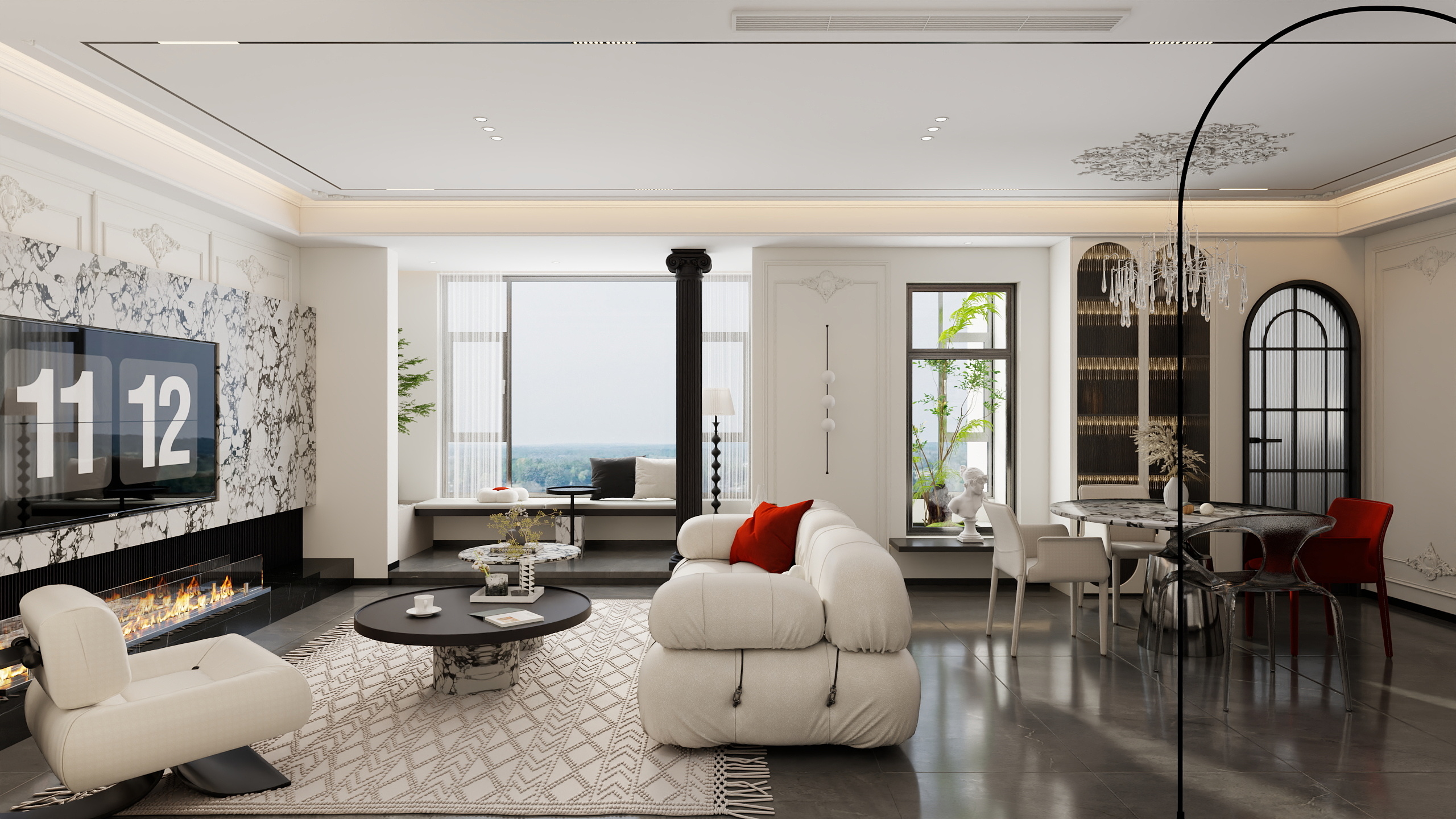 全案设计参谋长-法式复古113平-装修设计方案