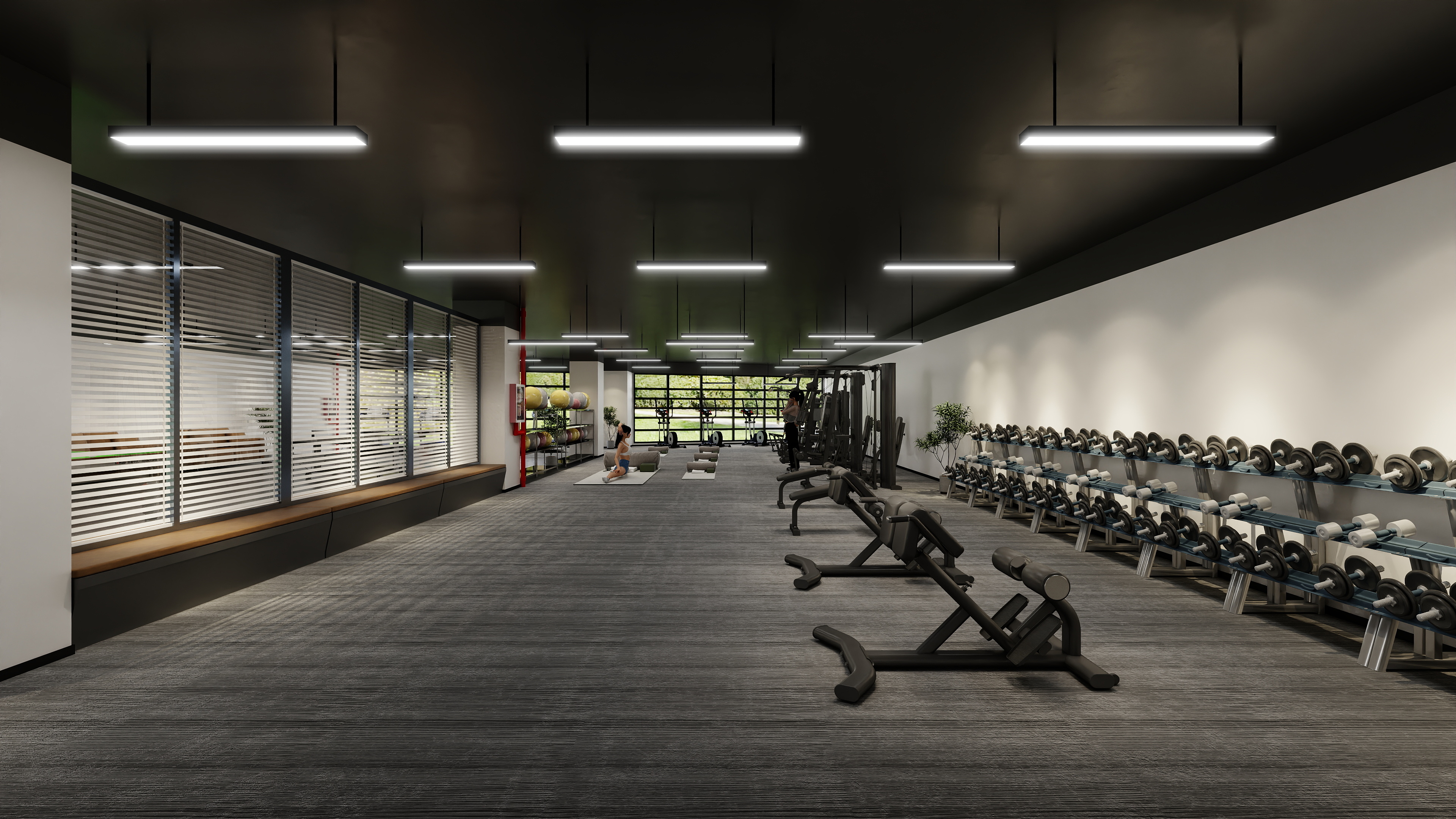 易鱼-健身房-装修设计方案
