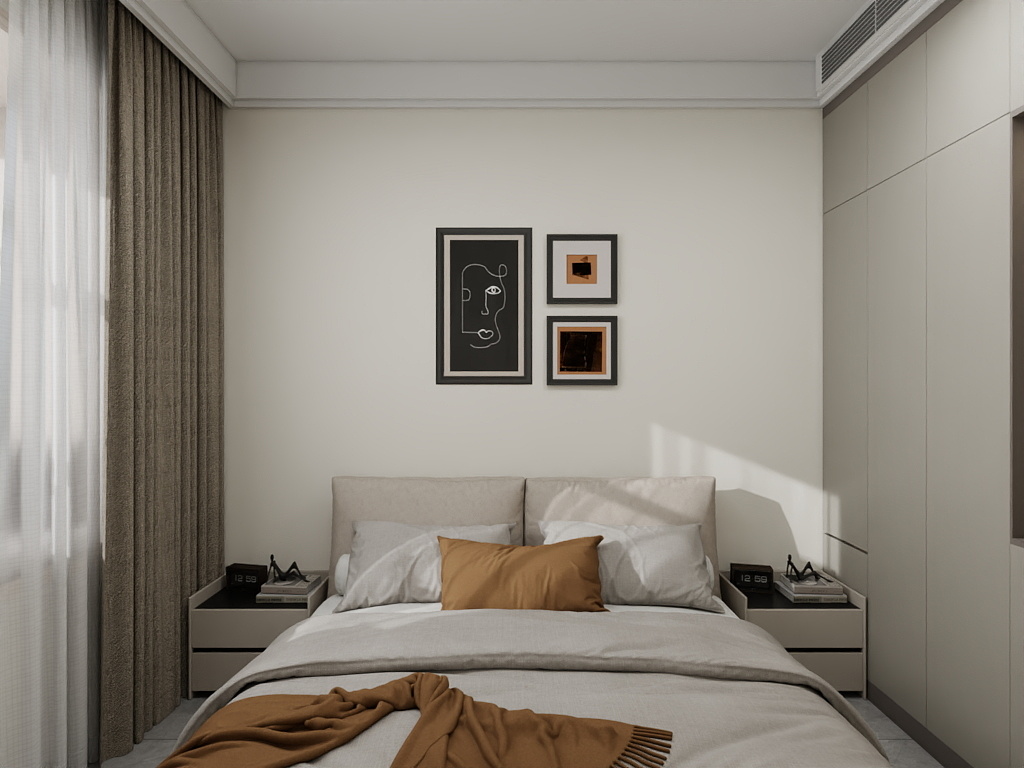 IHI0-108㎡2室-装修设计方案