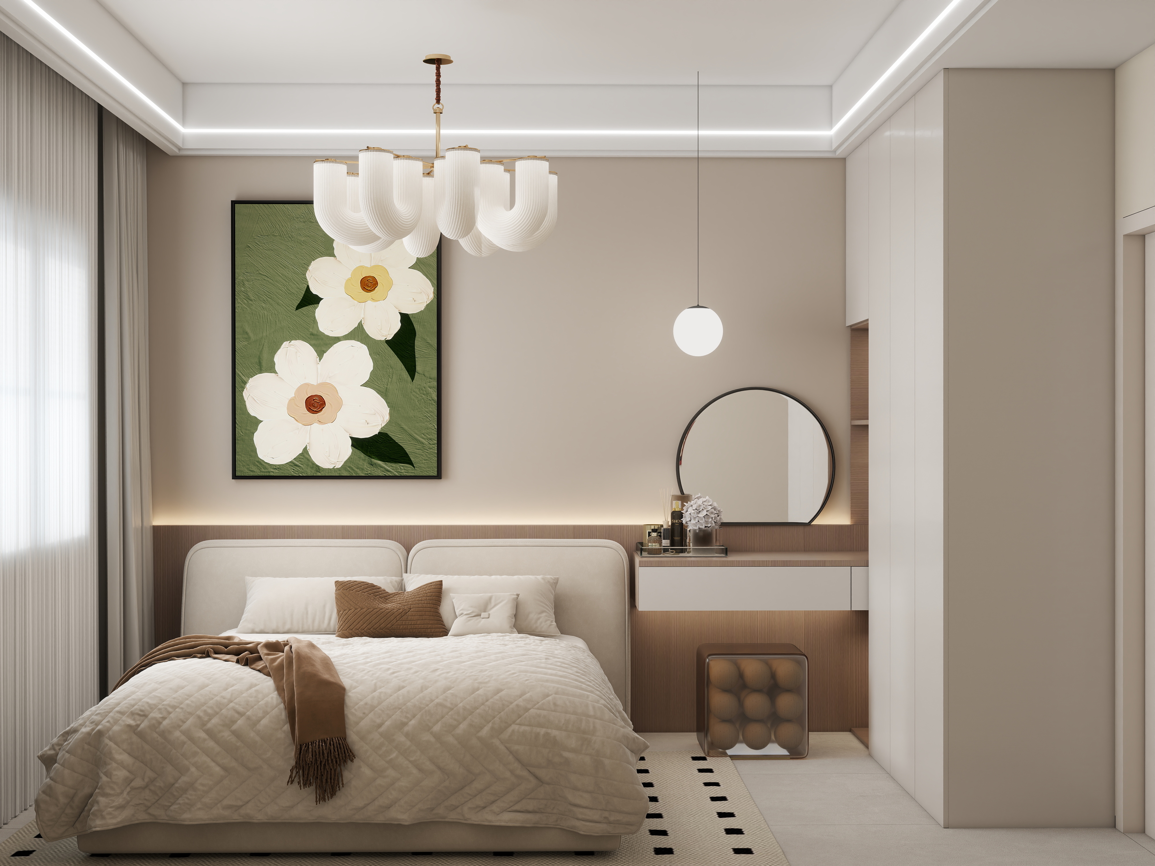 解忧大大-M-80㎡2室-装修设计方案