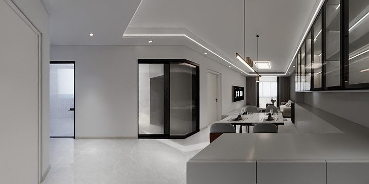 深蓝YYuA-文墨书苑3-2-1501  127㎡-副本-装修设计方案