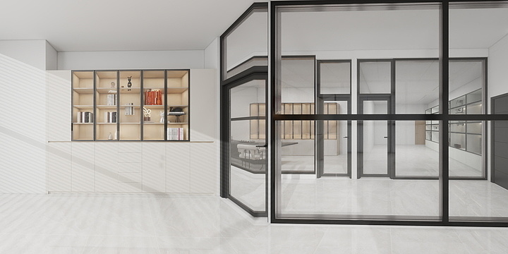 全屋整装定制阿坤-广州增城三度机械公司办公楼-装修设计方案