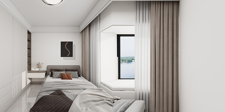 品麓-李明-李明-幸福拾光114-轻奢-装修设计方案