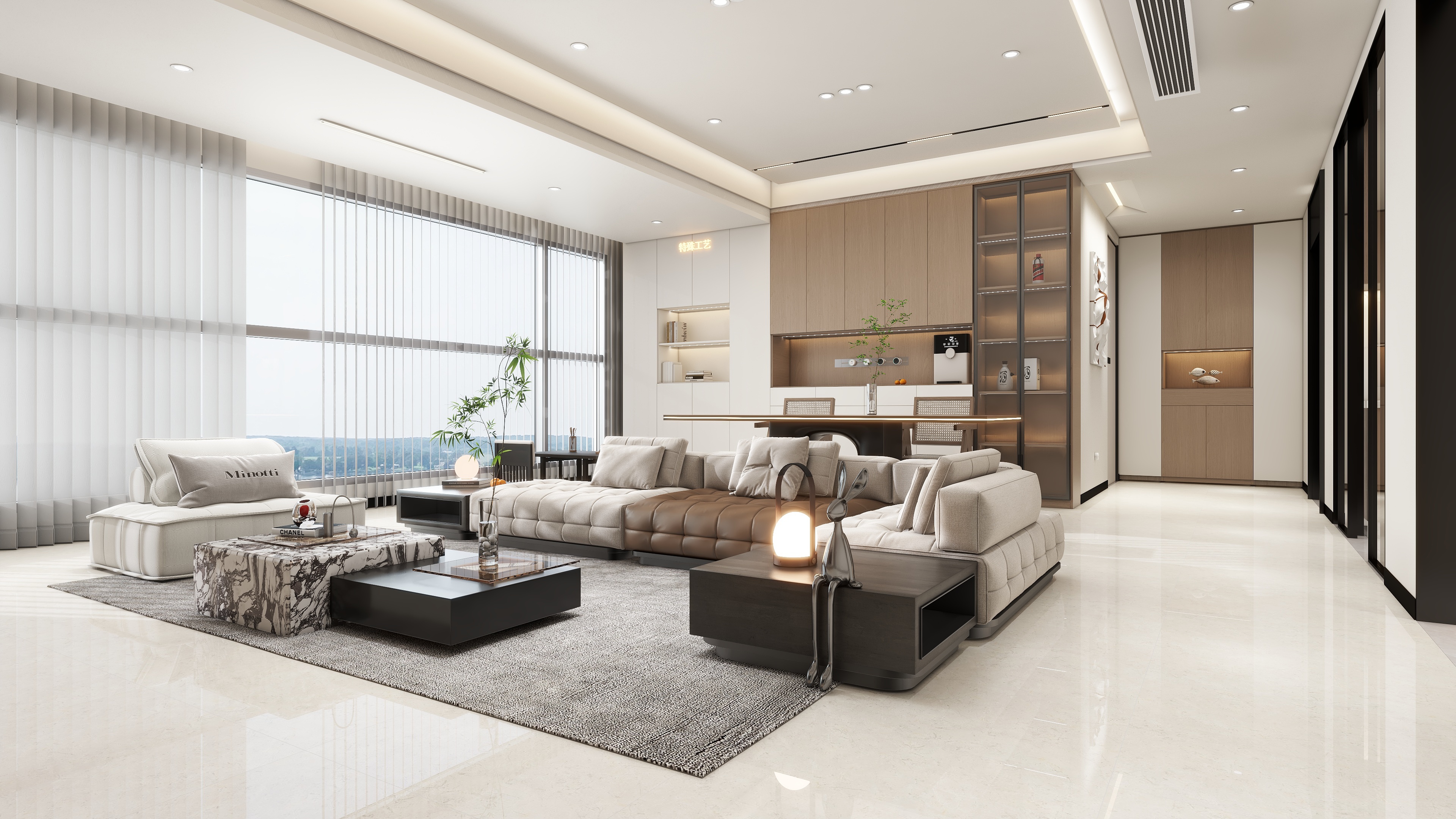 半只松许-凤仪湾10-1-801-灯-装修设计方案