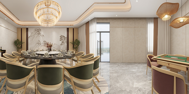 魏艳双-荆楚饭店-装修设计方案