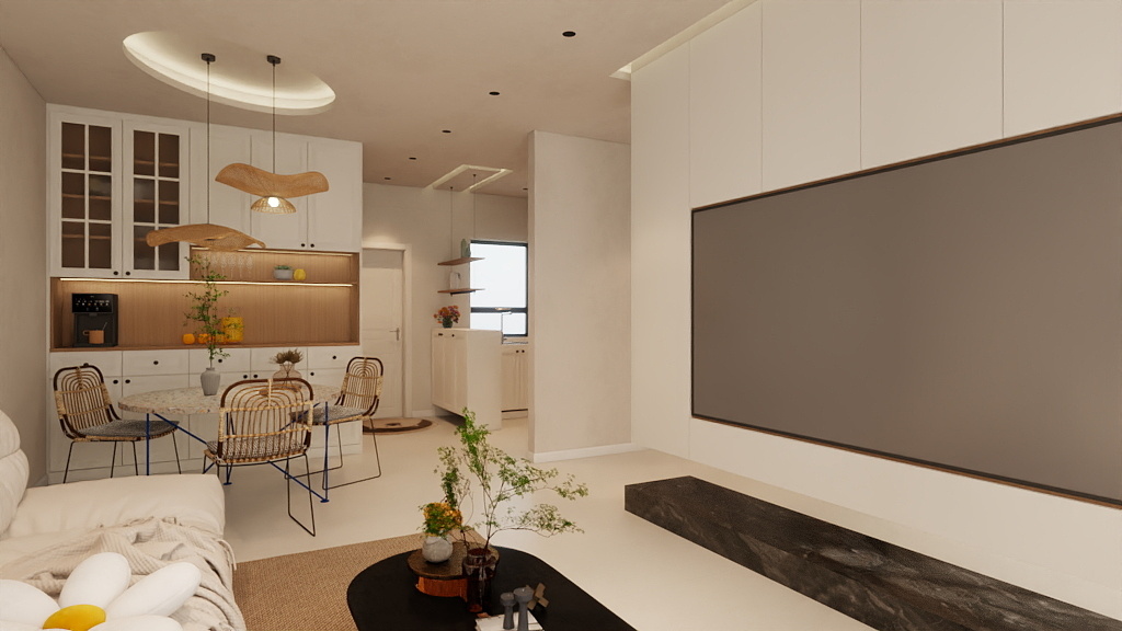 乌兰大屯刘怼怼-硬装专业等级考核户型-副本-装修设计方案