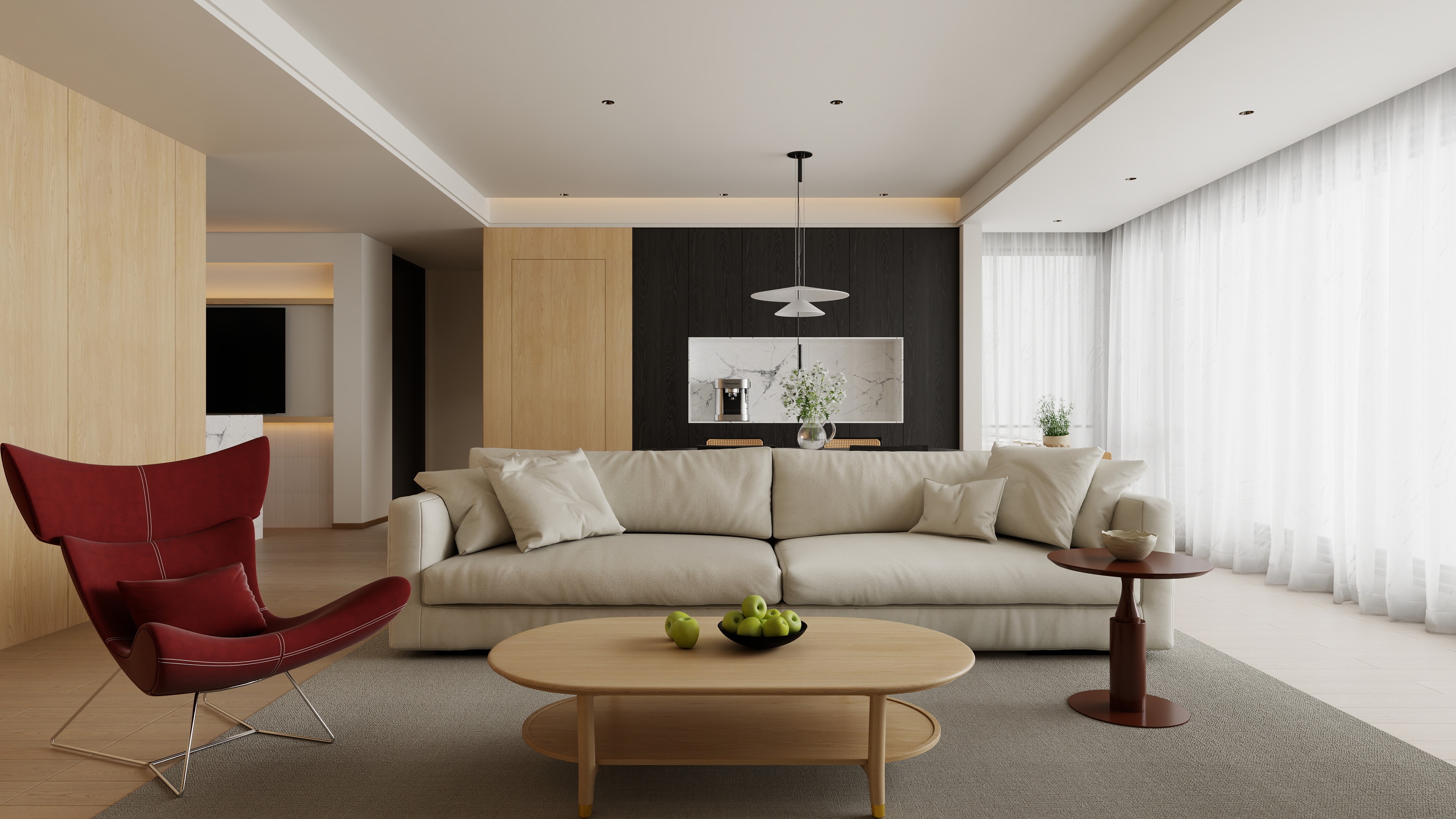 小文家居19852110102-原木风客餐厅-装修设计方案