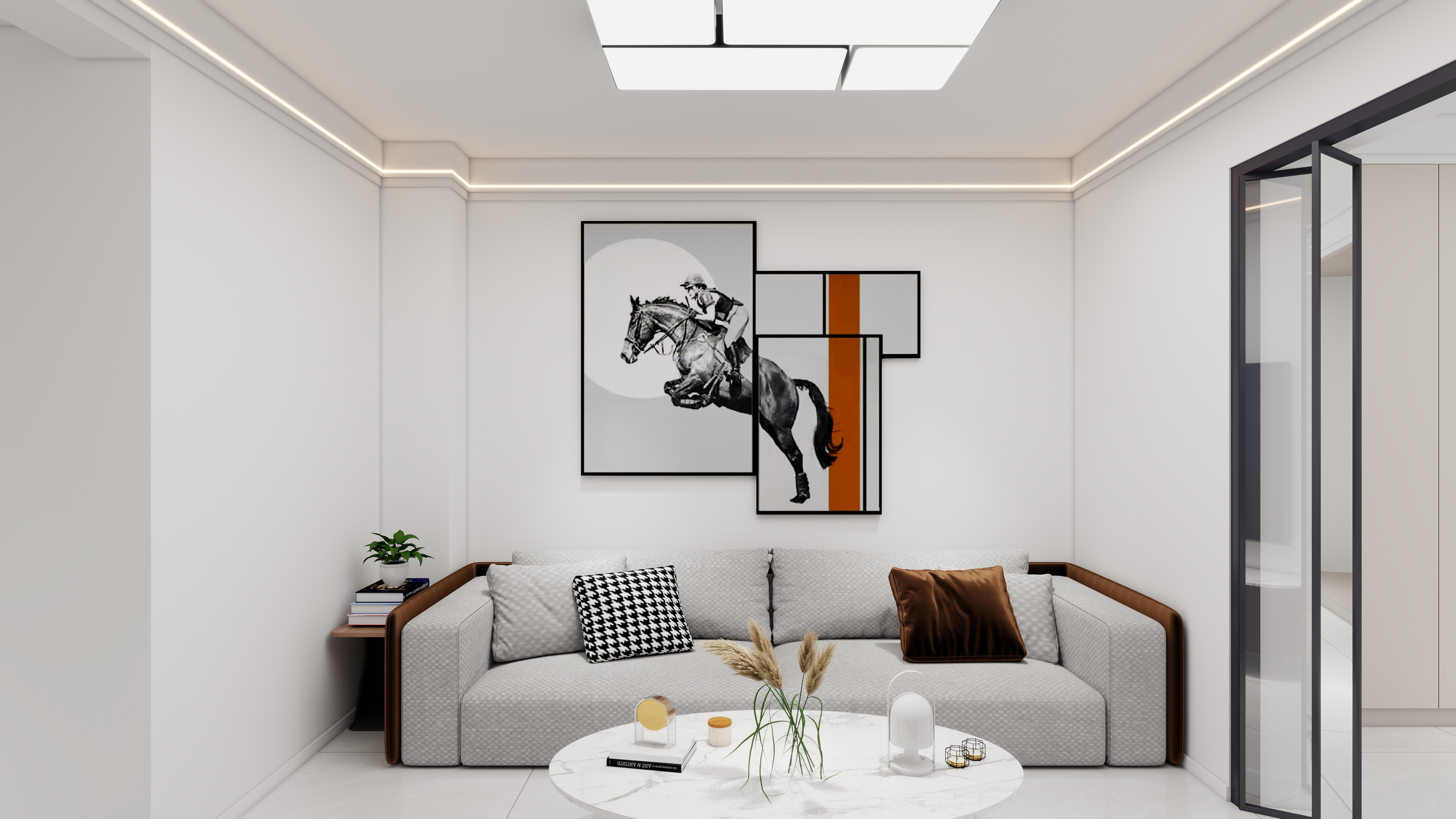 设计师姜晓宇-河北区逢云里两室-装修设计方案