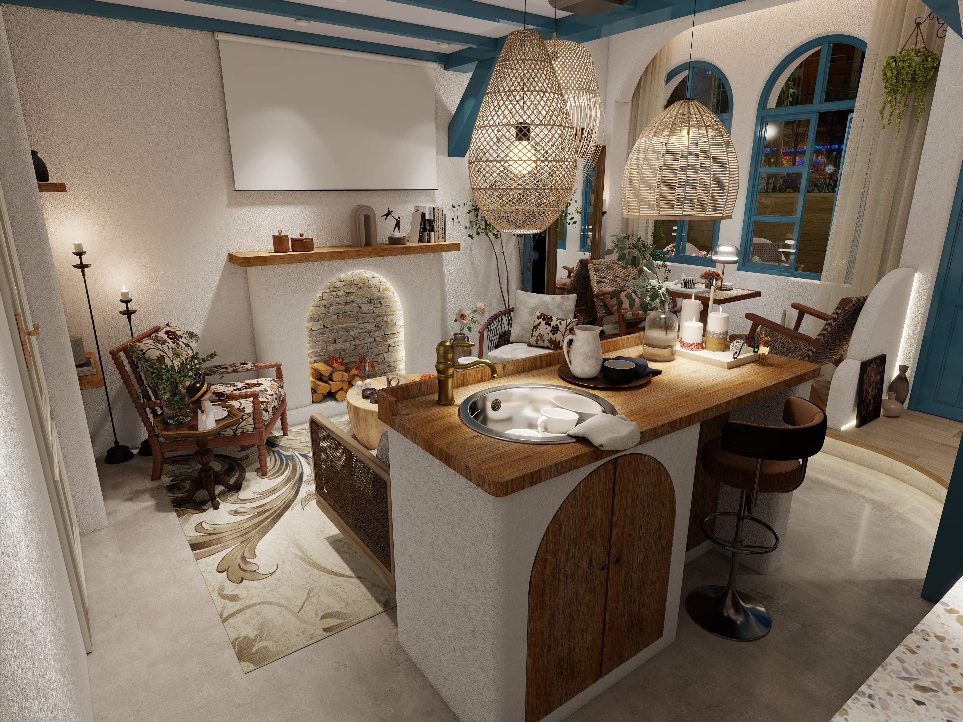 zhouqi1001-Take me home咖啡厅11-8-装修设计方案