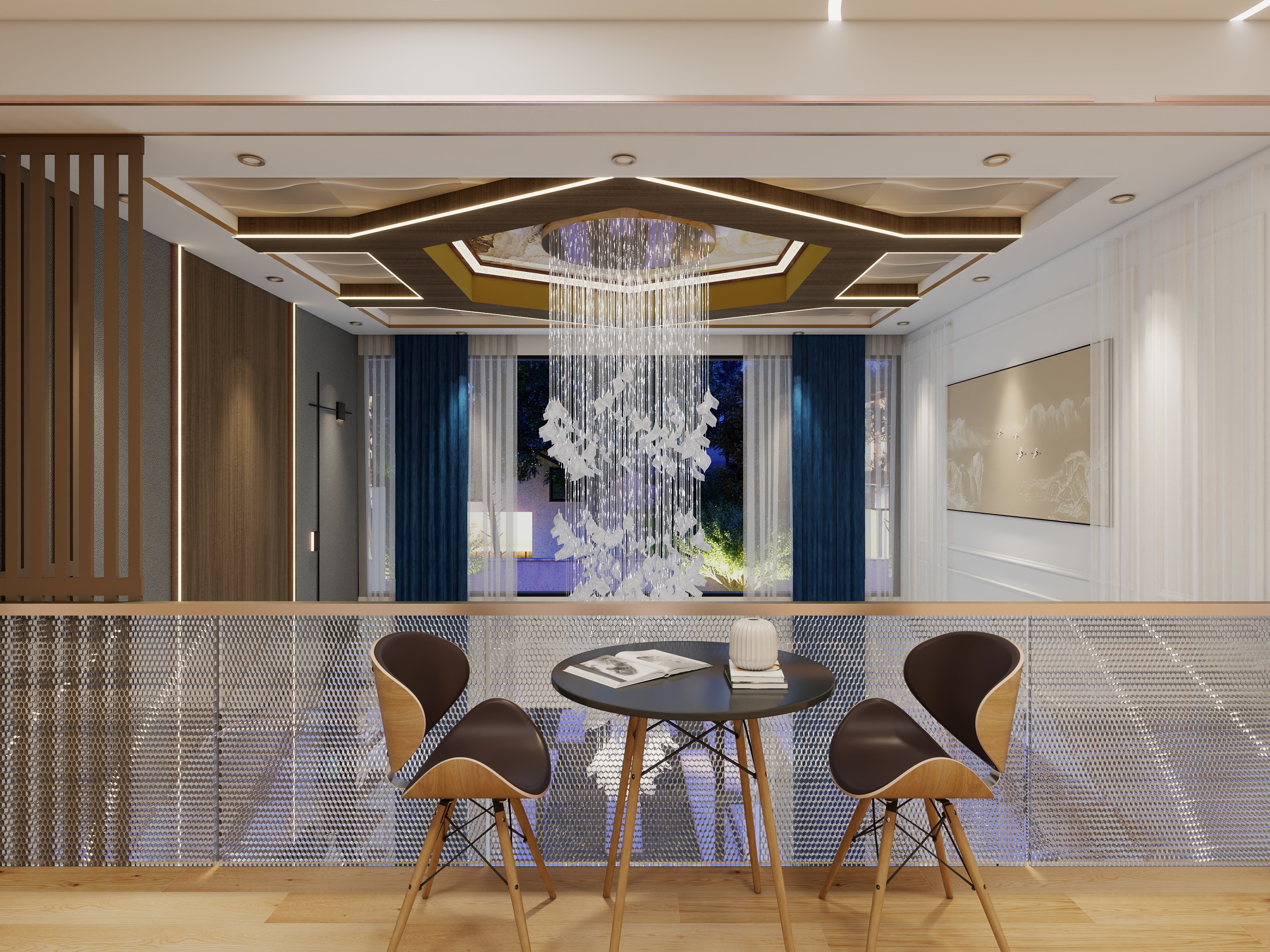 marcoJ-万山华府新中式179㎡3室-装修设计方案