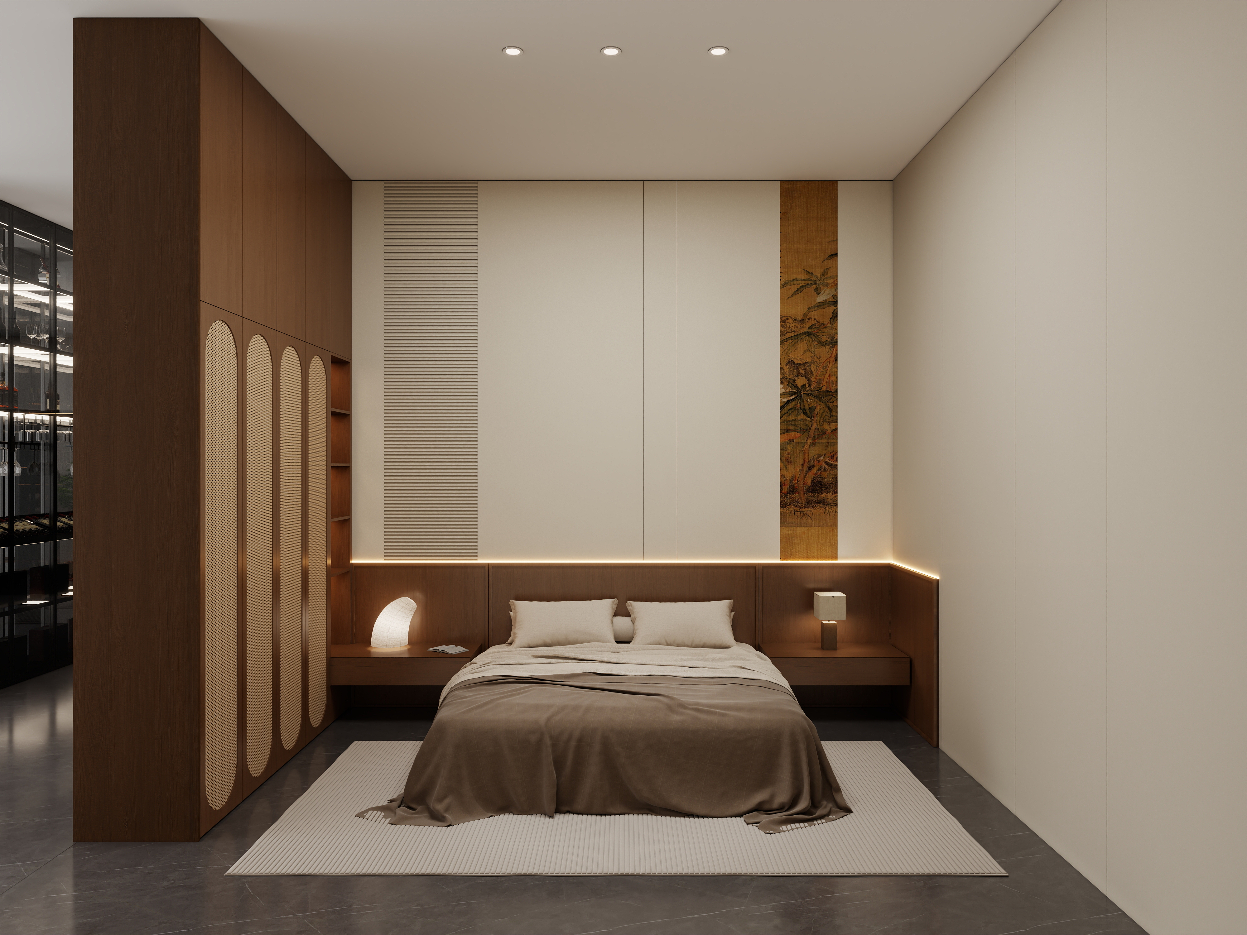 XC效果图-德诺奇整木-居然之家-整木展厅软装馆（11.23）-标注图副本-装修设计方案