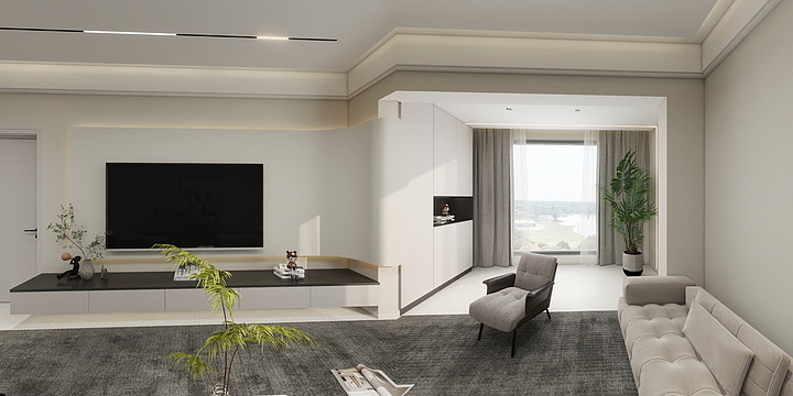 艺品空间设计部川哥-久驿龙廷13-30-6-装修设计方案