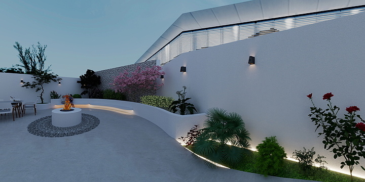 凡雅装饰设计工作室-花园设计方案-装修设计方案