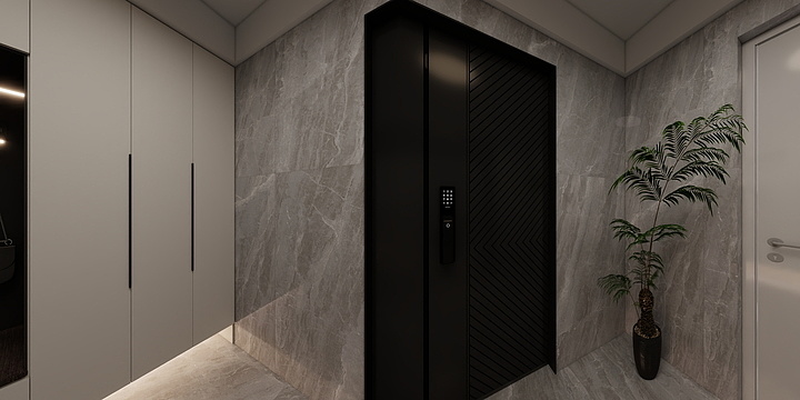 全屋整装效果-嘉亿特整装  春汀里9-1401-装修设计方案