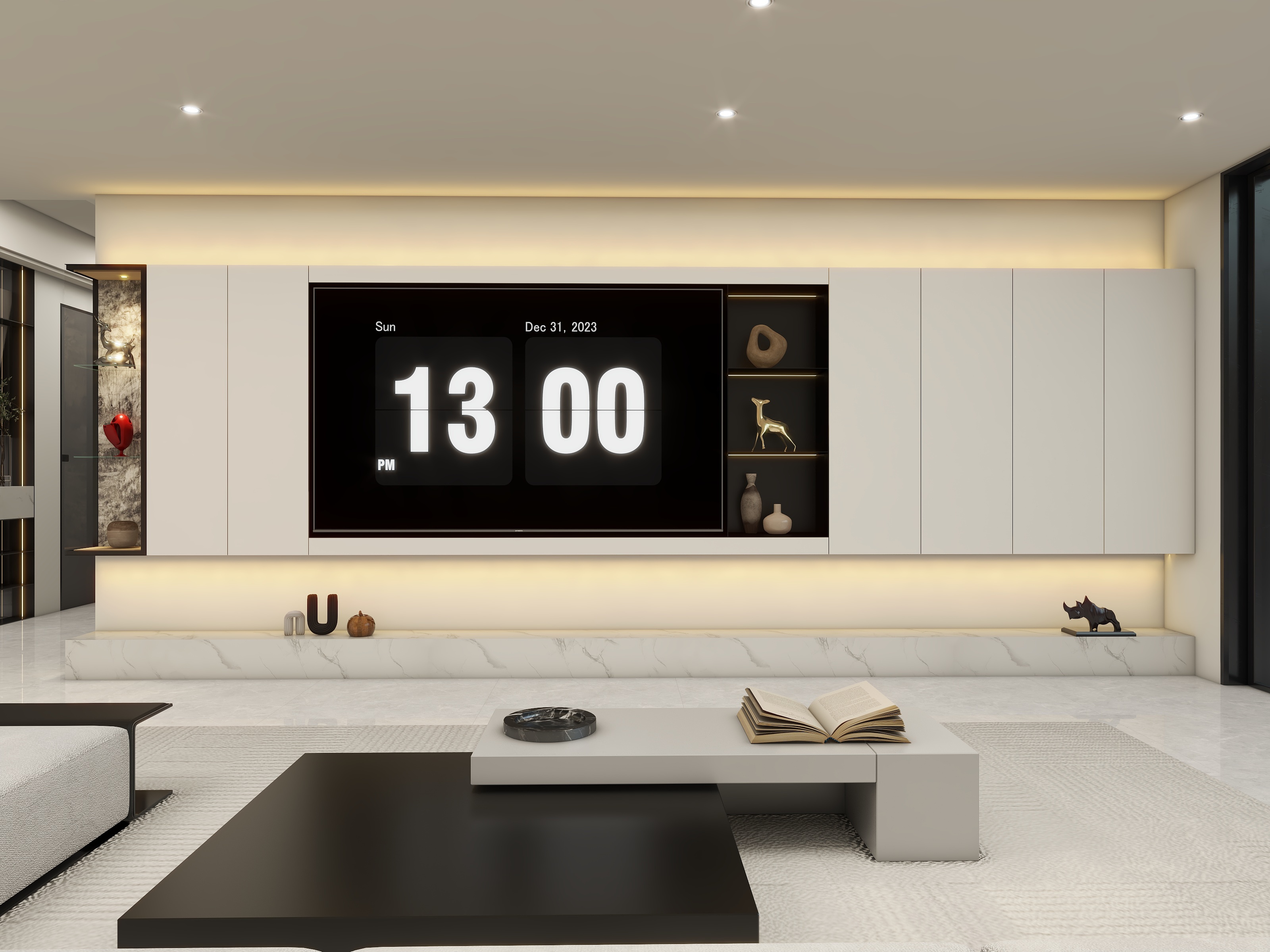 羽种人-福岗园134㎡3室-装修设计方案