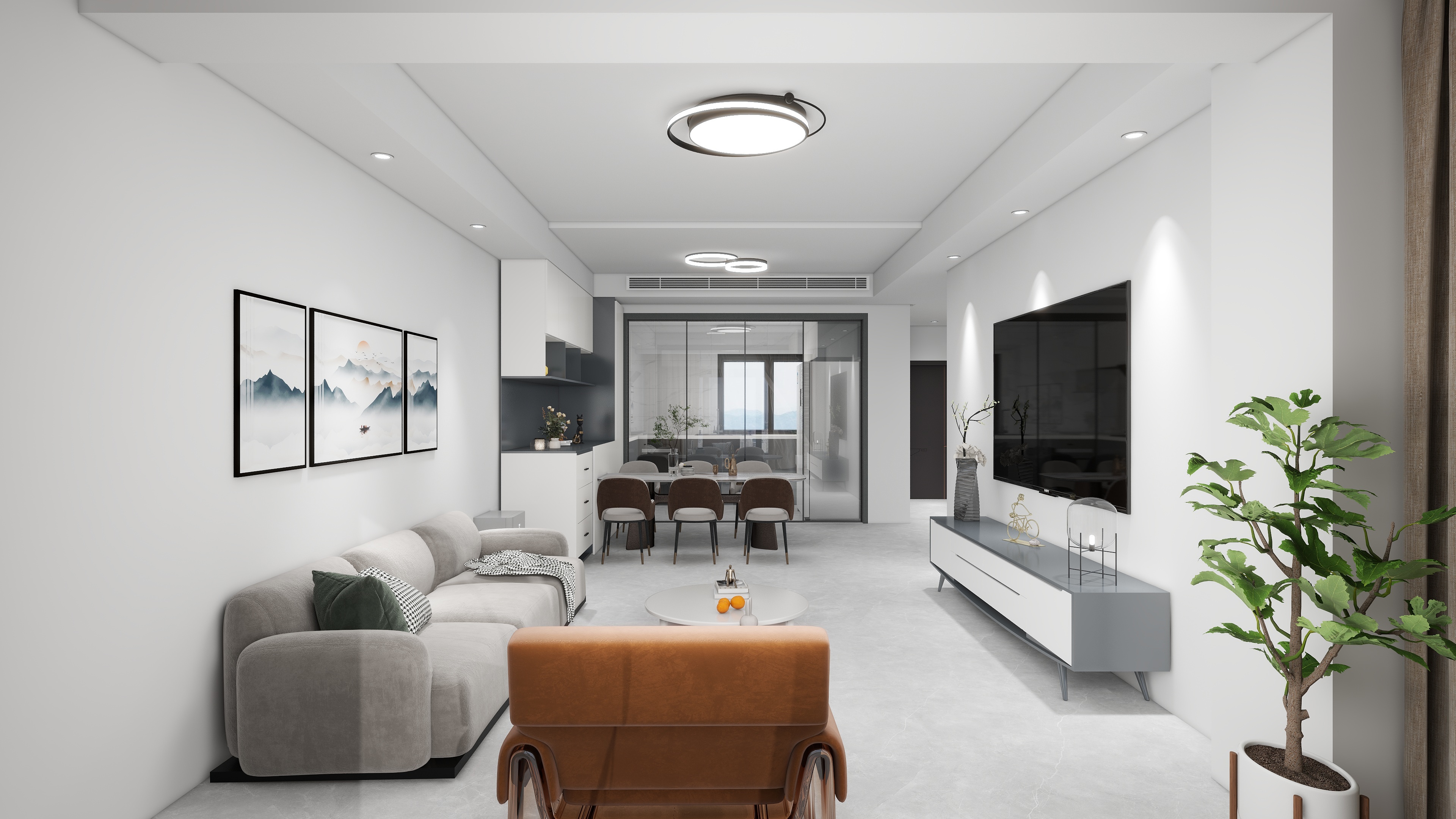 肖瑜设计-袁先生~润元名著-装修设计方案