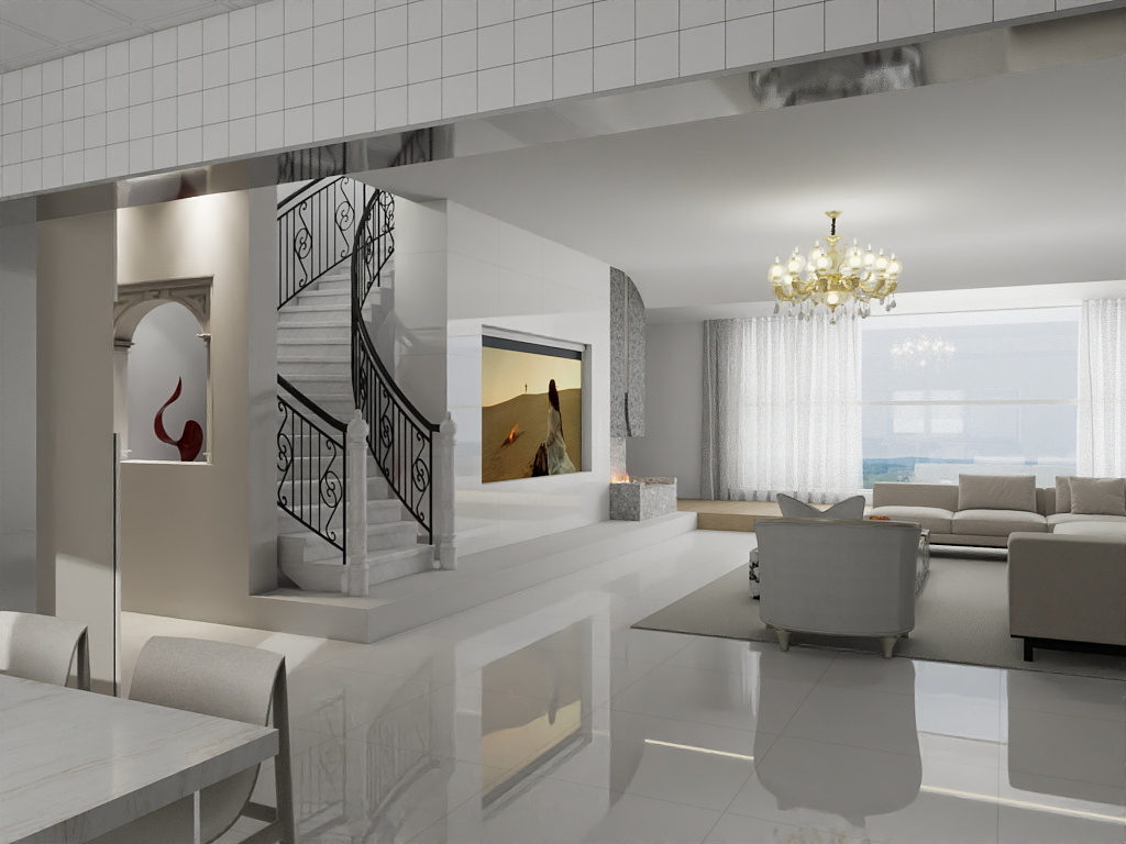 巴马友家全屋定制2-复式极简法式风格-装修设计方案