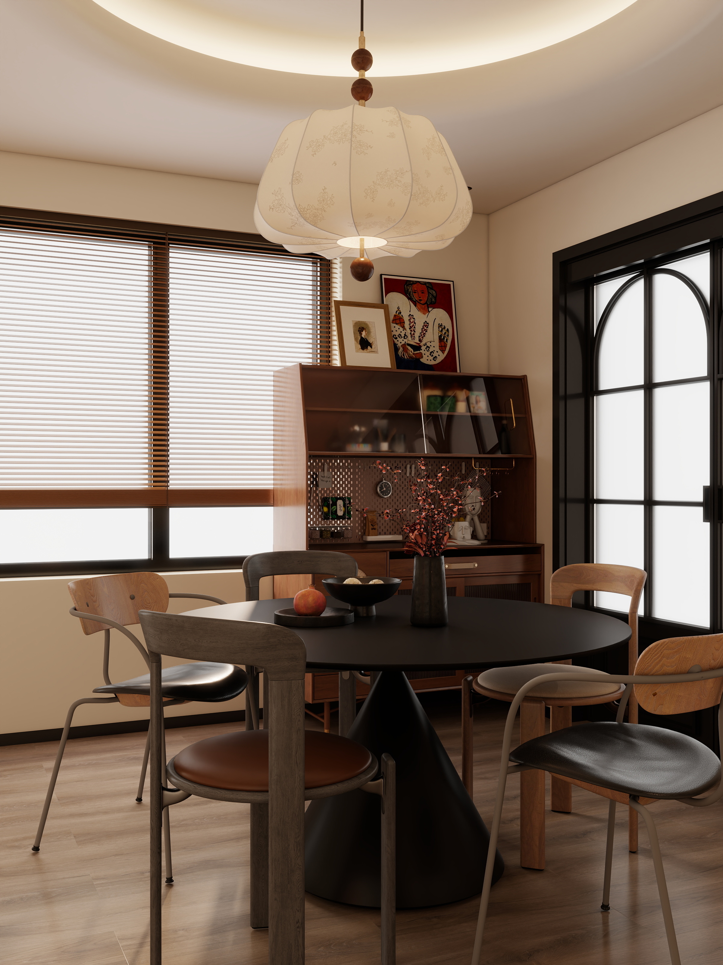 村口吃瓜老头-成都朋友的复古小屋-装修设计方案