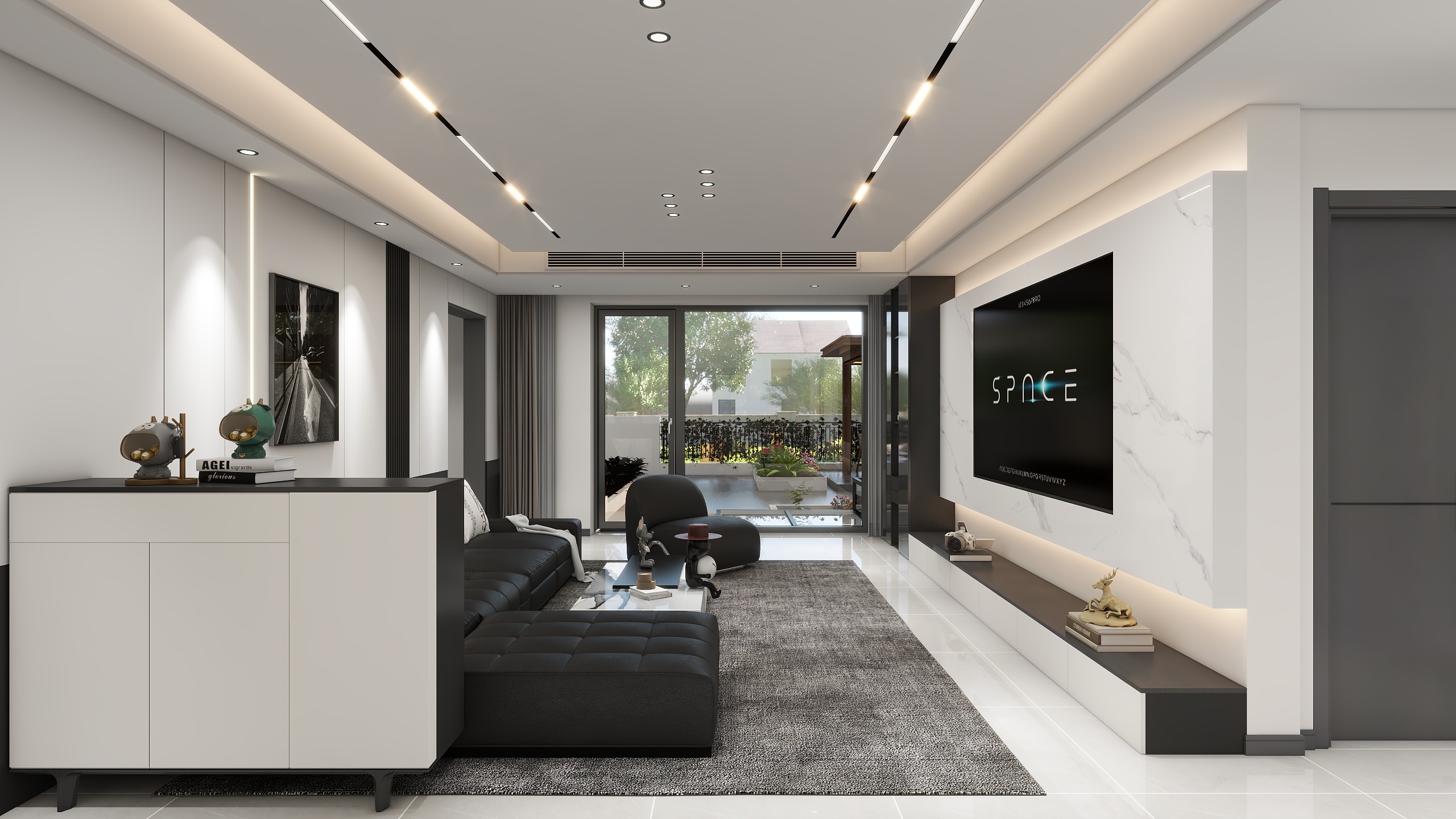 设计狮WU-公元大观41栋1单元101室-装修设计方案