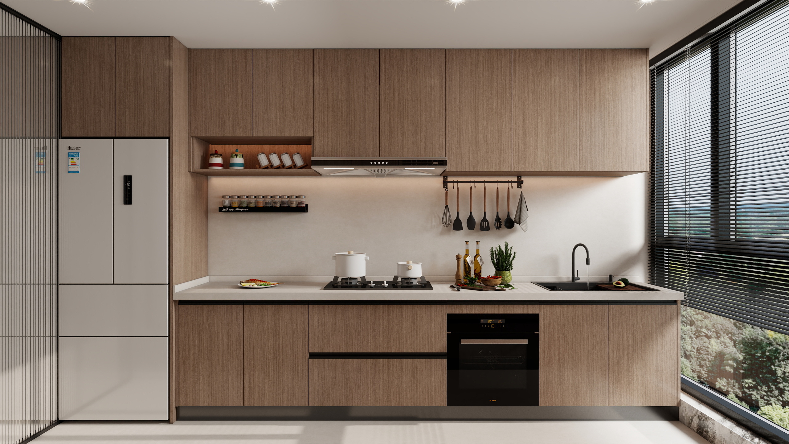 梦居设计构造-深圳华强府1B201-装修设计方案