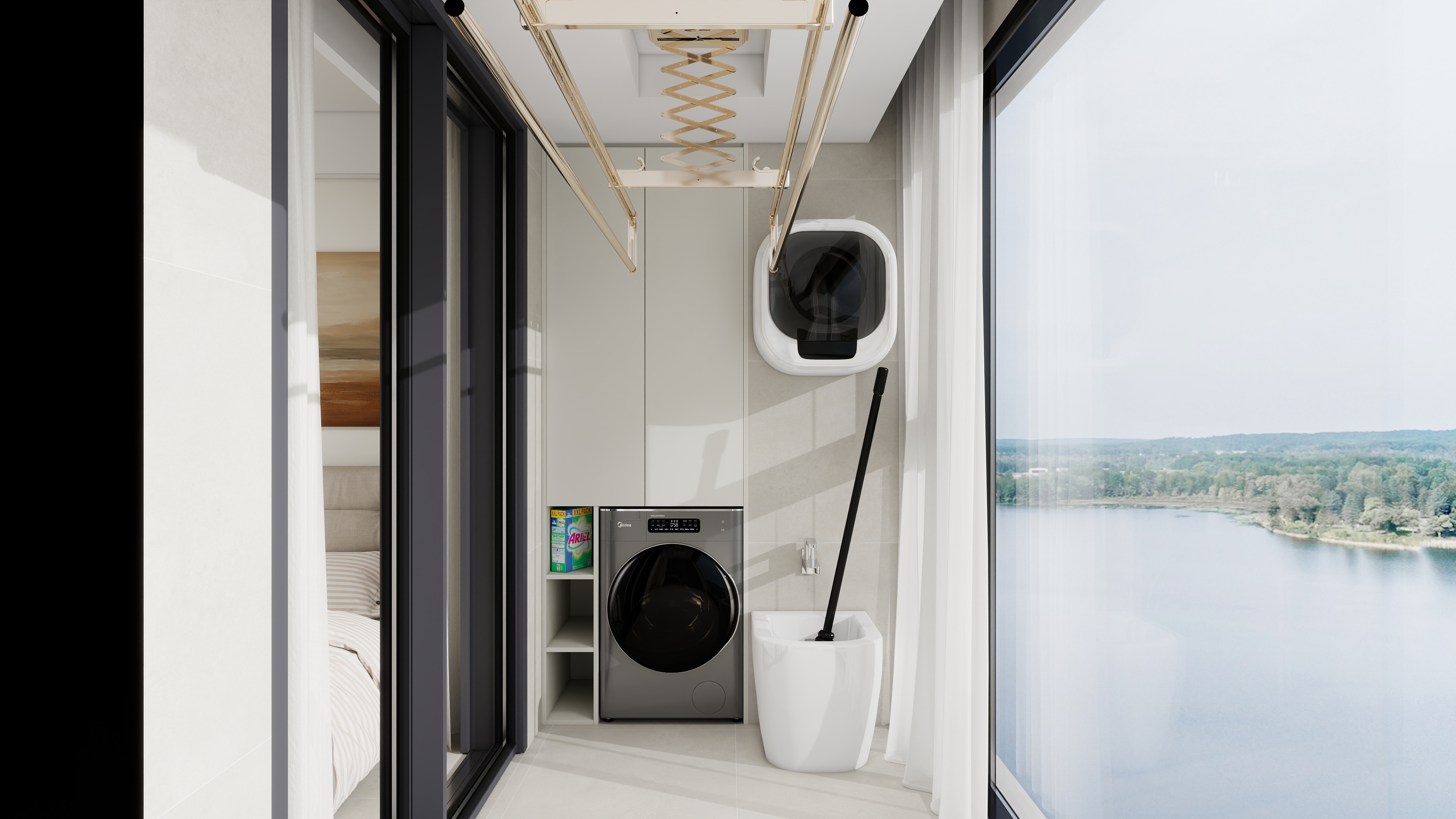 朝旭装饰工程有限公司-上悦花园-奶油风-副本-副本-副本-装修设计方案