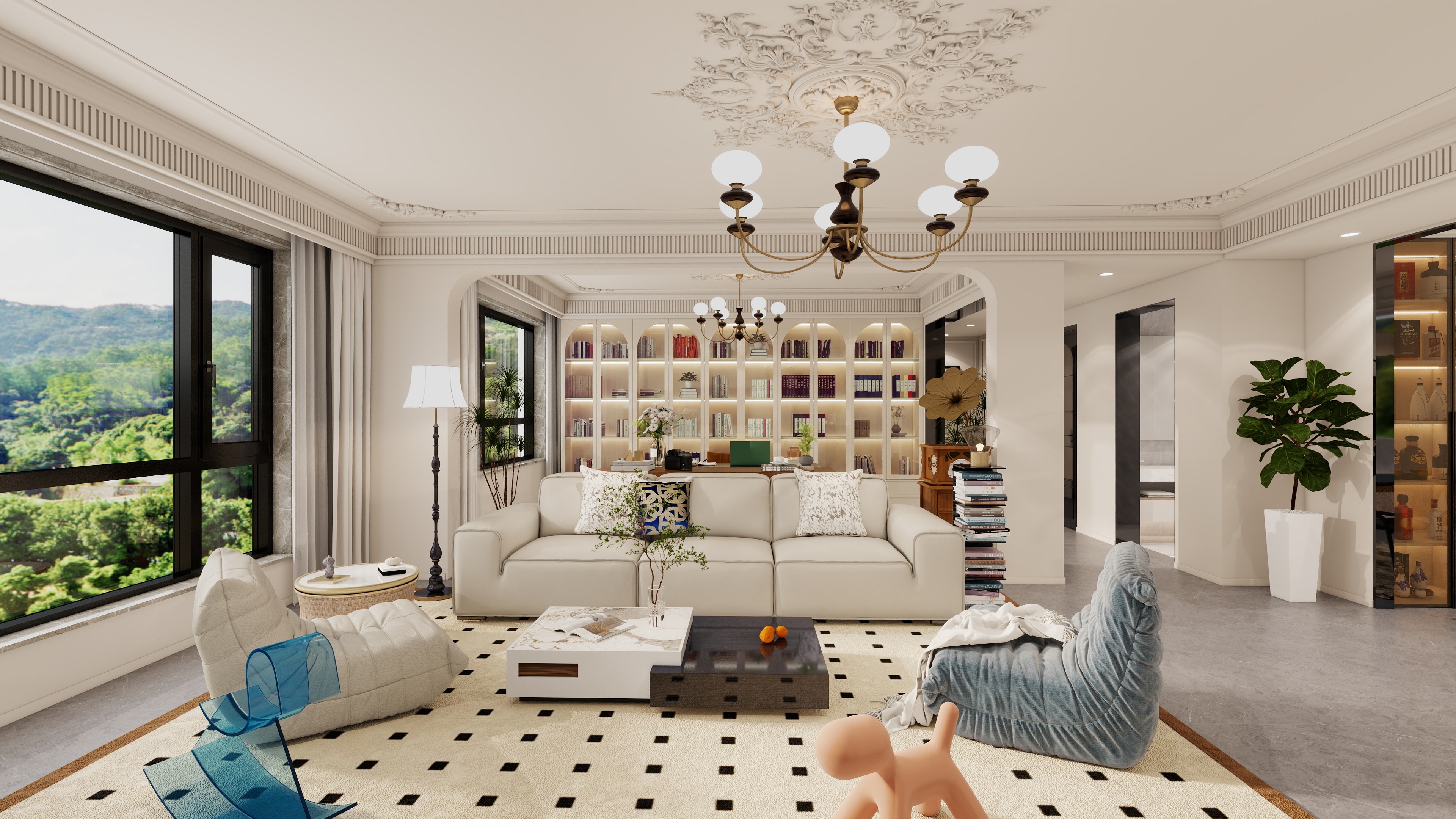 辉哥爱你们没商量-华西御园174㎡3室-装修设计方案