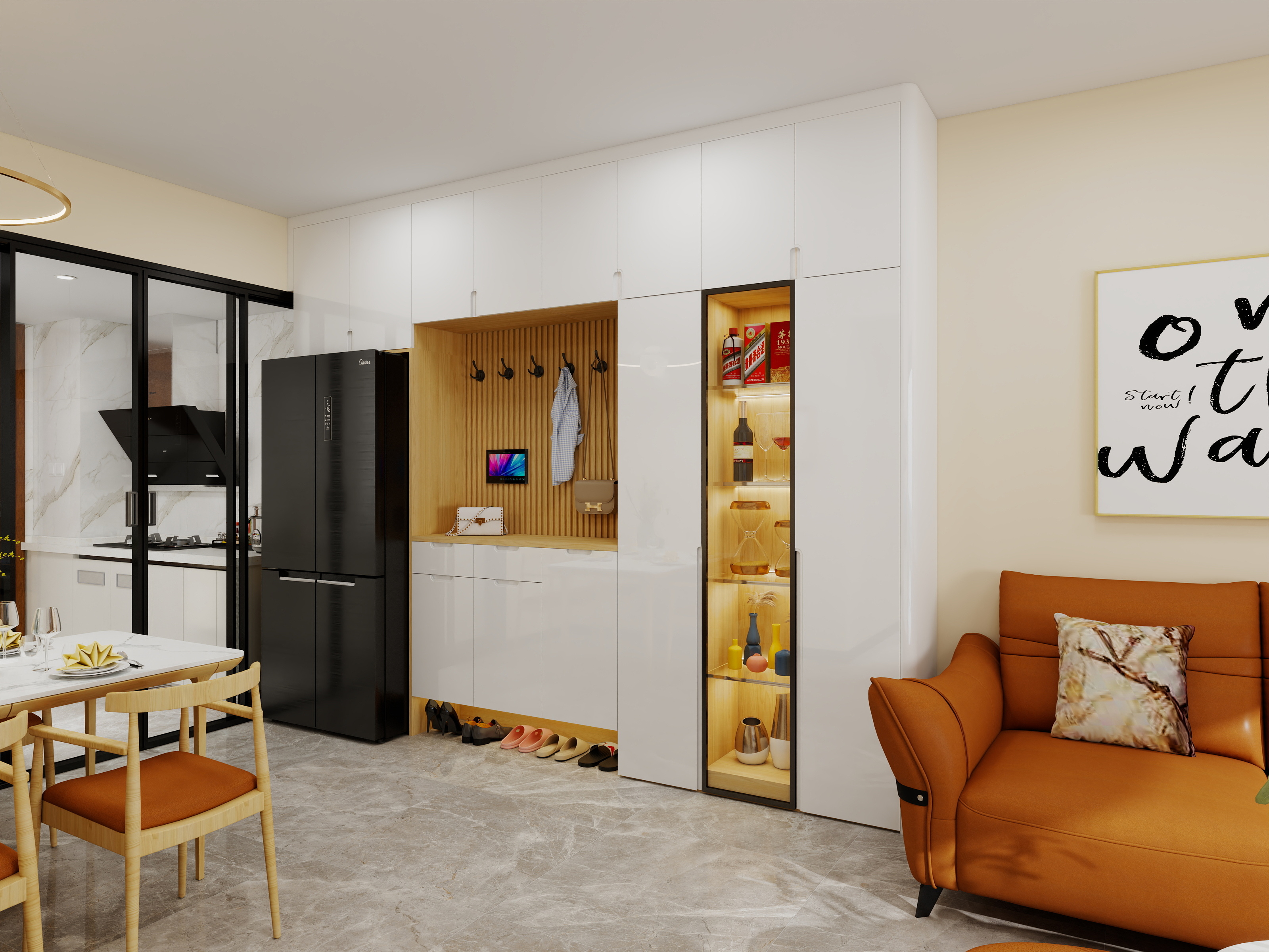 肖博-肇庆·保利梦想城-21-1-1806-全屋定制-方案七-装修设计方案