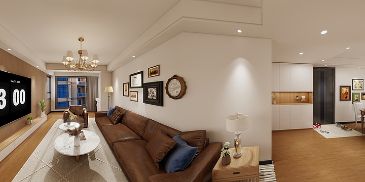 城..-安时明珠5f东边户-装修设计方案