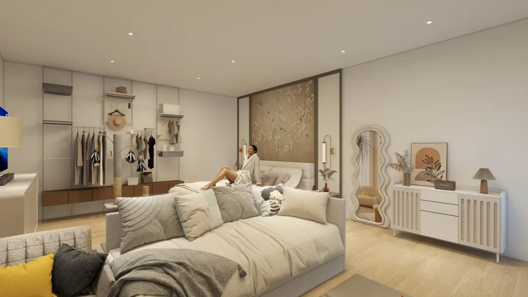 Arie Chayadi的装修设计方案:nordic bedroom interior