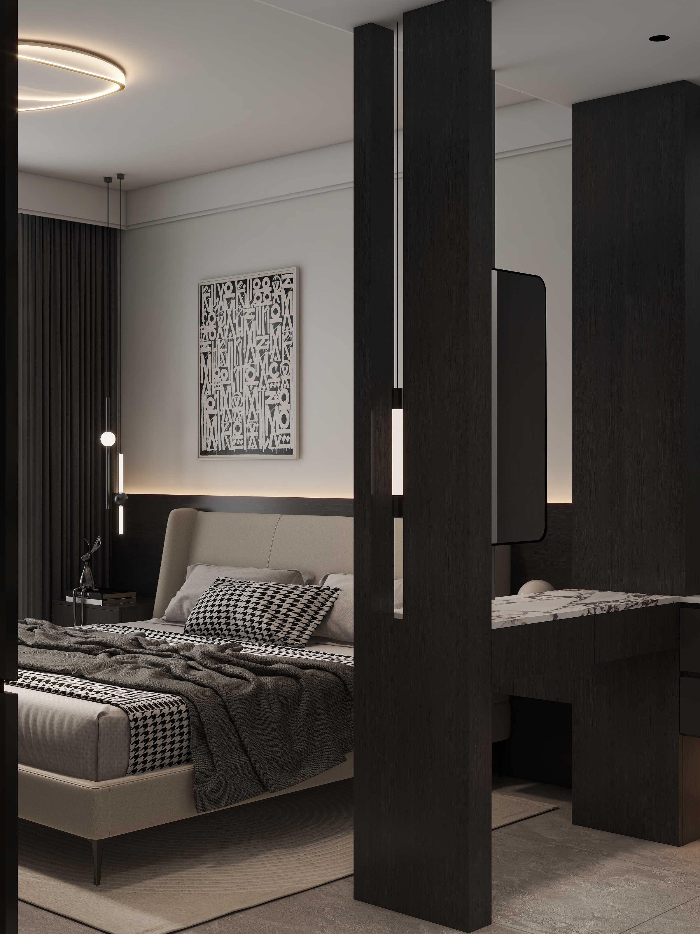 TicktockH-现代 140平方 三室-装修设计方案