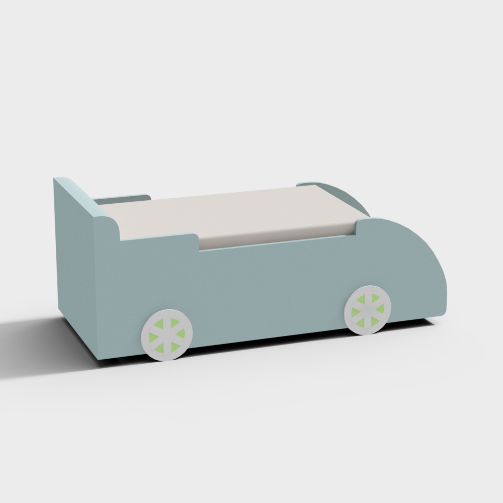 现代医院儿童诊室诊断床3D模型